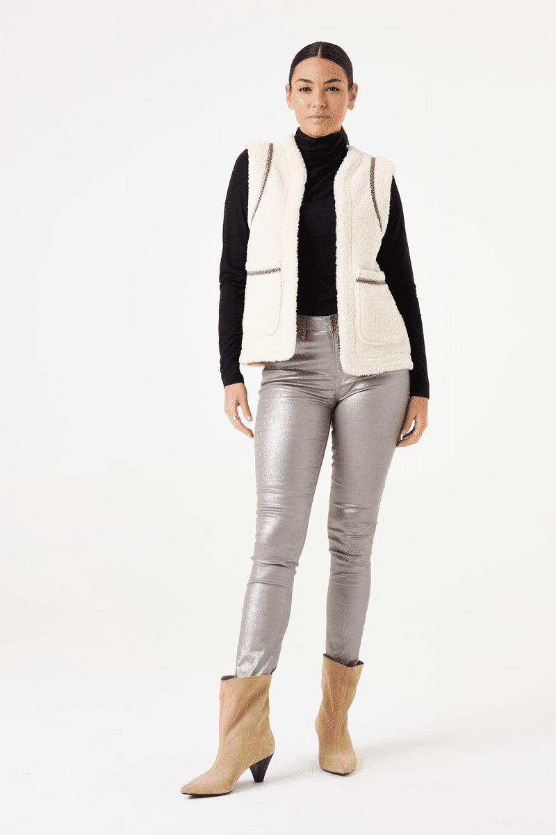 Women Jeans Celia Skinny fit Gray
