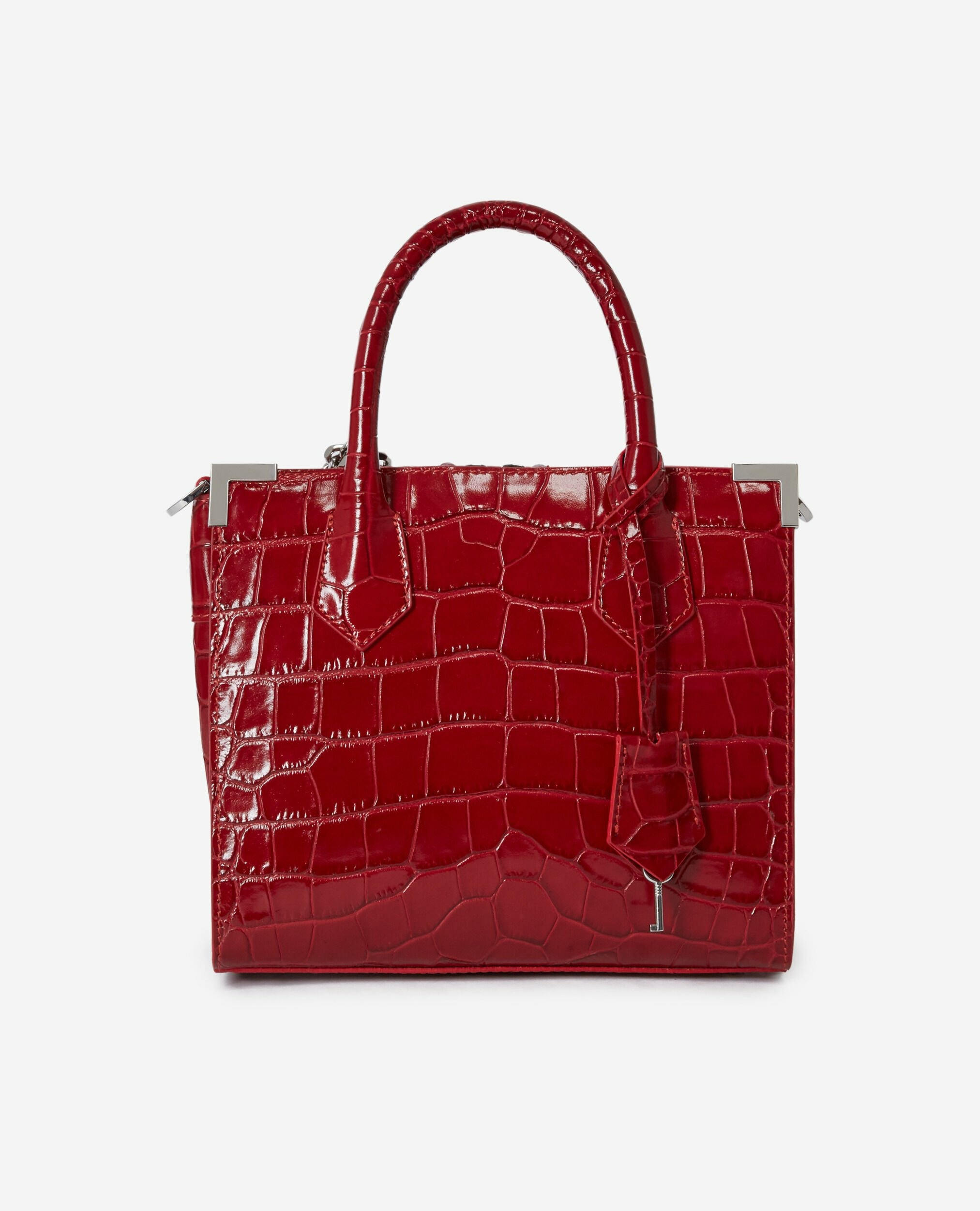 Sac Ming Medium En Cuir Rouge