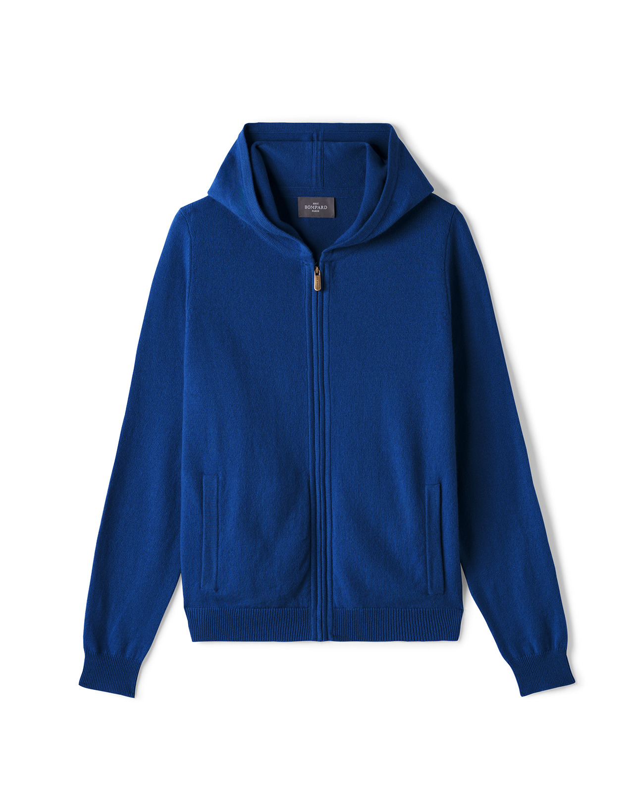 Pull à capuche zippé - Femme - BLEU APNEE