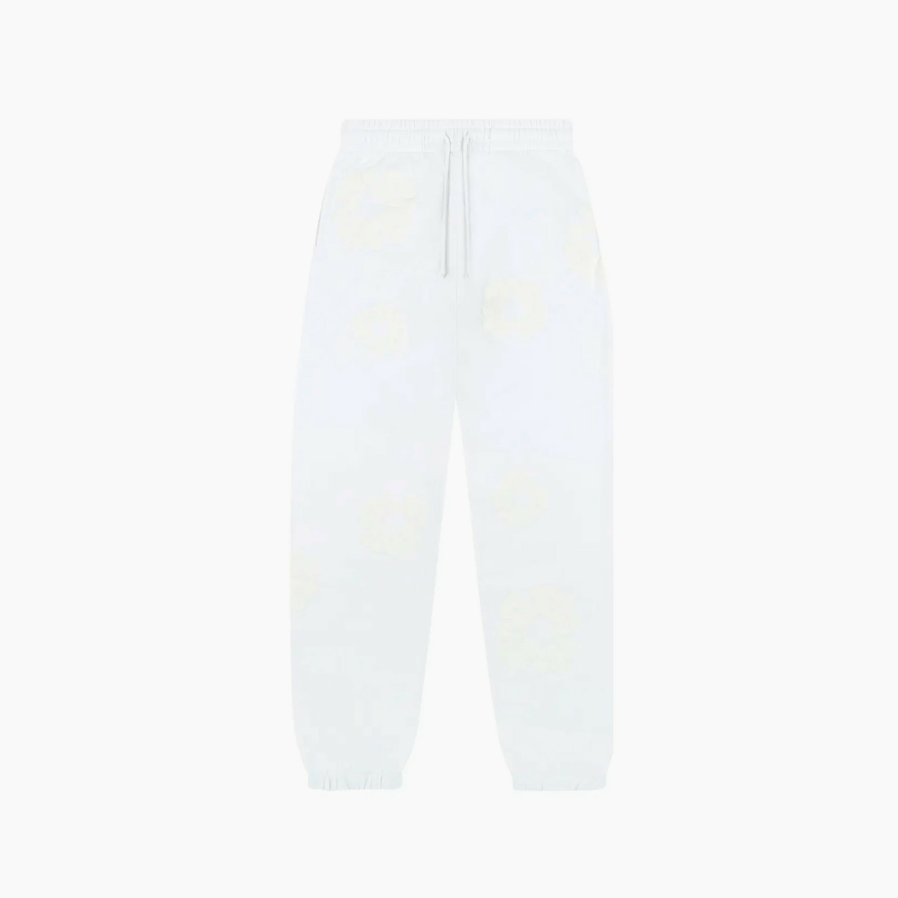 Denim Tears Pantalon de jogging The Cotton Wreath Blanc