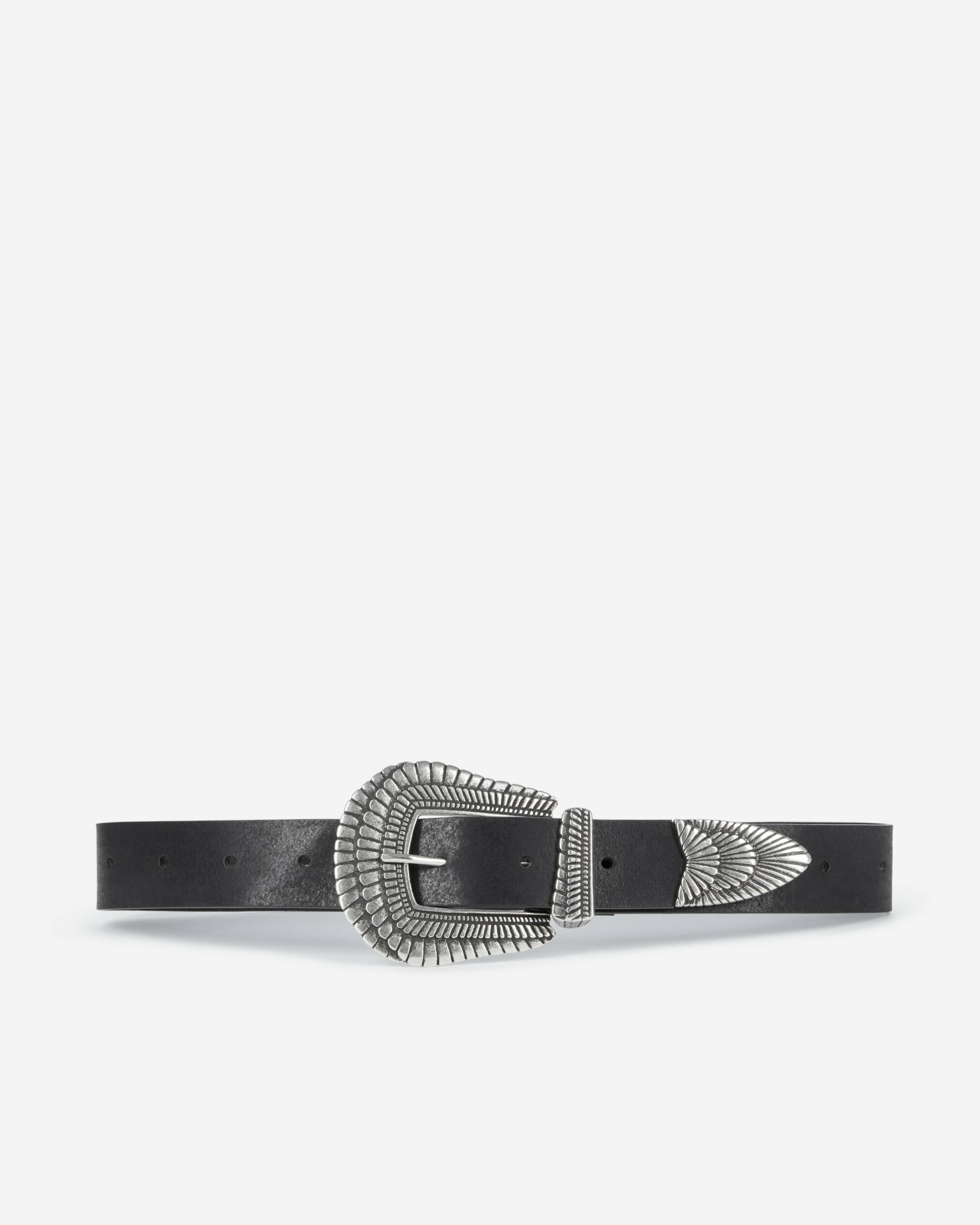 Ceinture En Cuir Noir