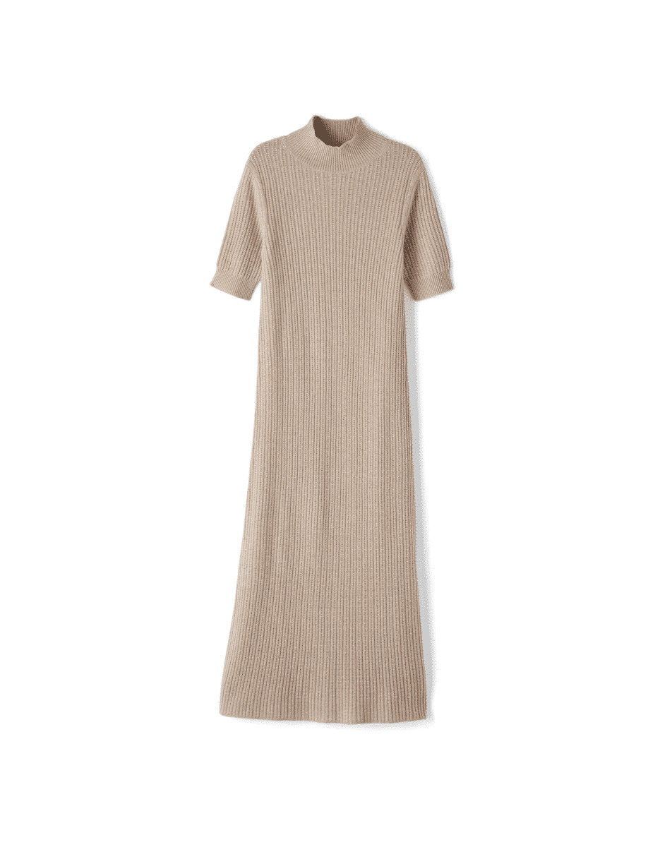 Robe longue manches courtes - Femme - AVOINE