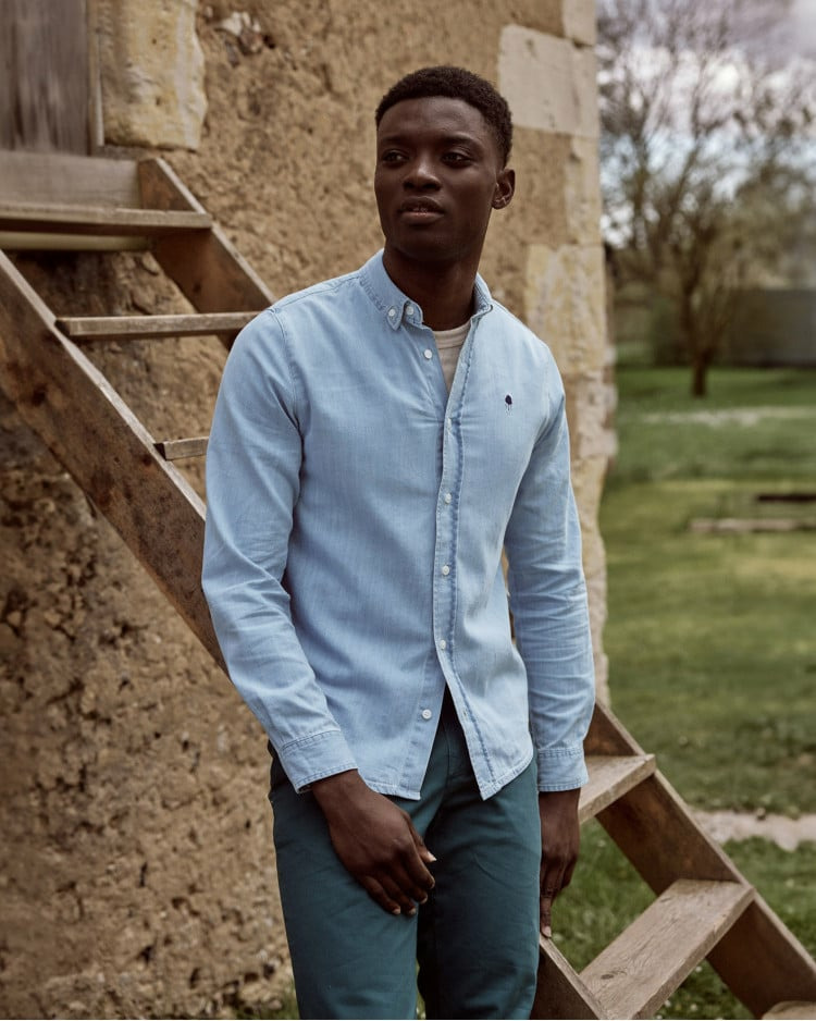 Chemise denim