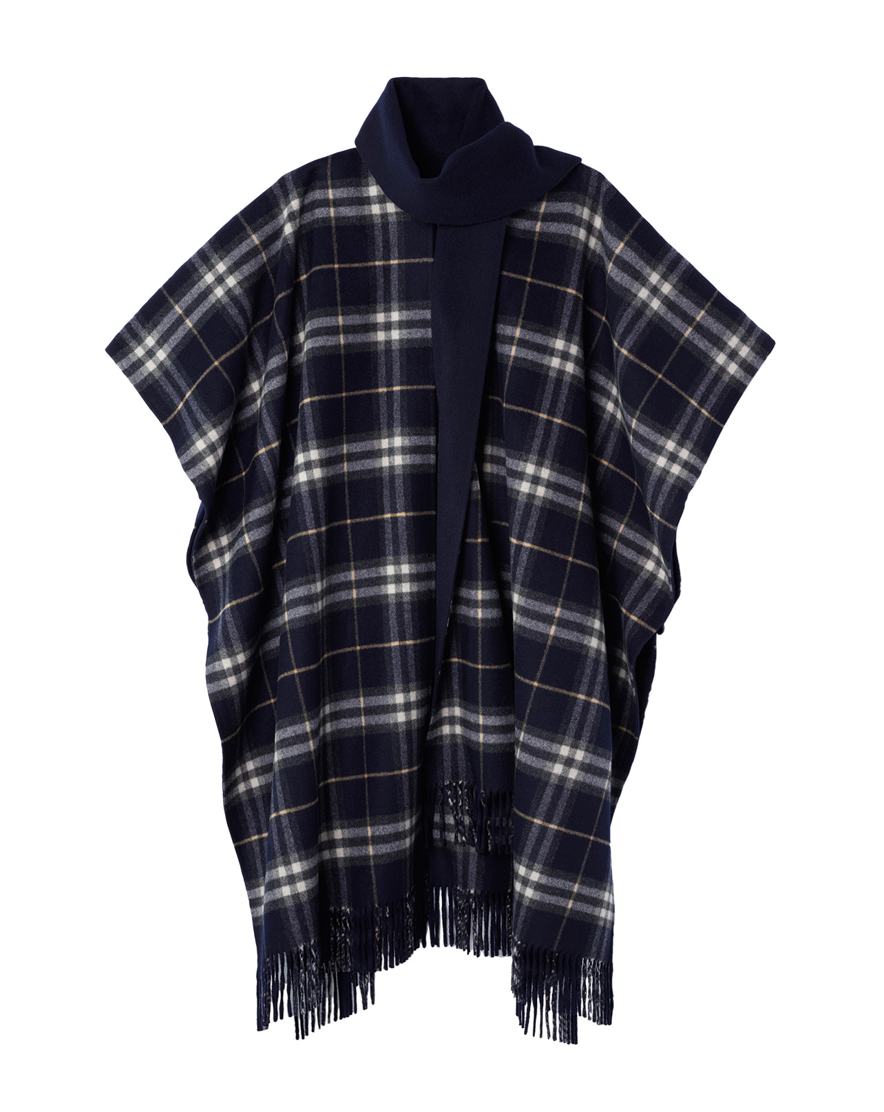 Cape tartan réversible - Accessoire - MARINE