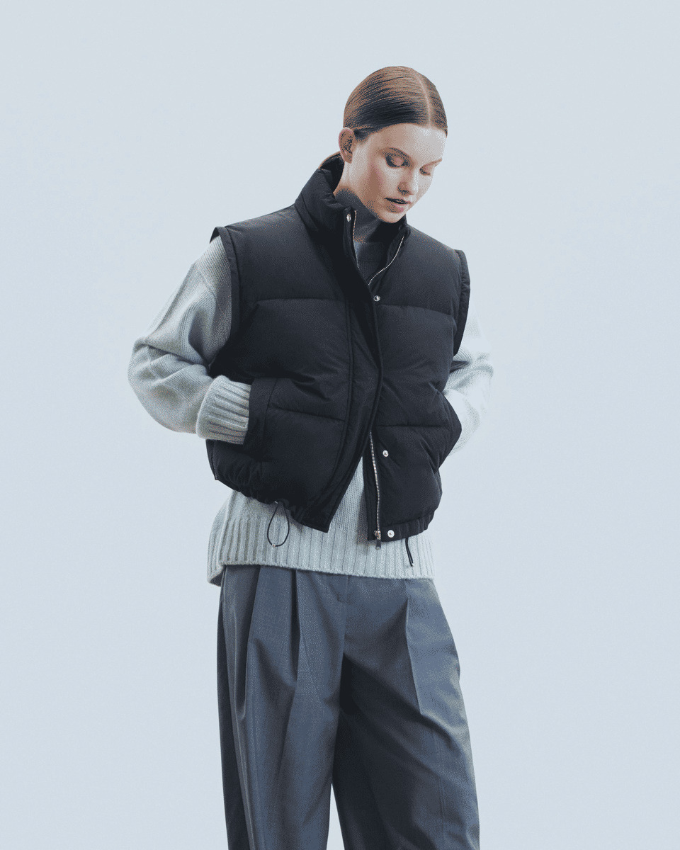 Outerwear Doudoune Craquelée