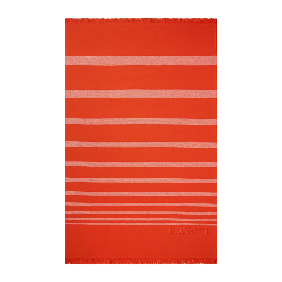 Lacoste - Serviette de plage en coton 300 g/m², L Rythme