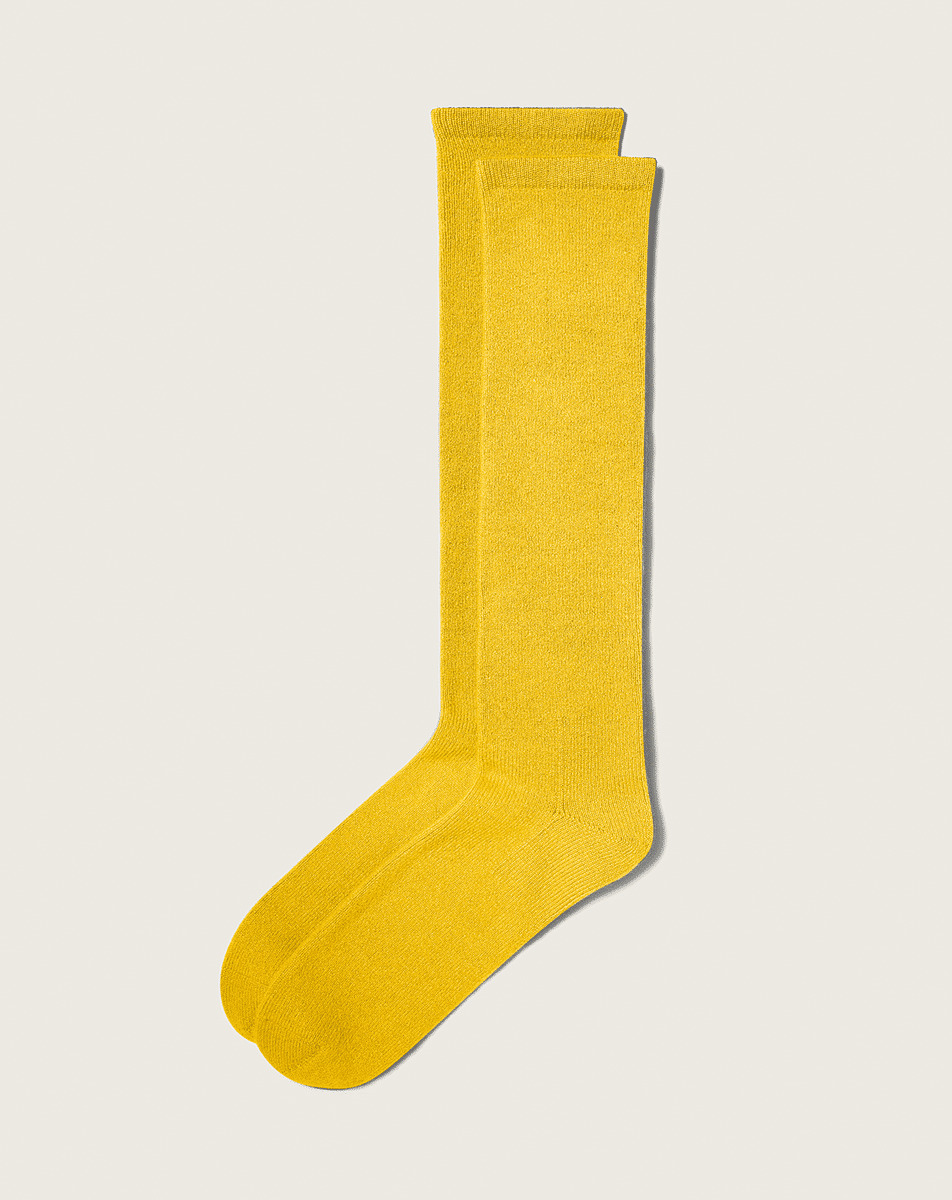 Chaussettes hautes - Accessoire - JAUNE VENITIEN