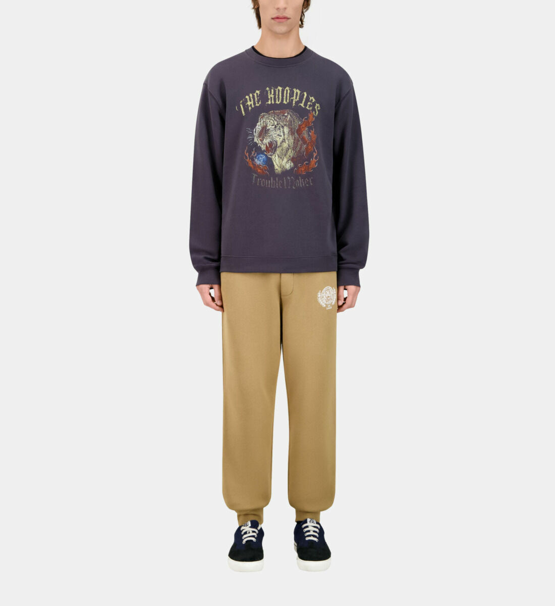 Sweatshirt Avec Print Aigle Homme