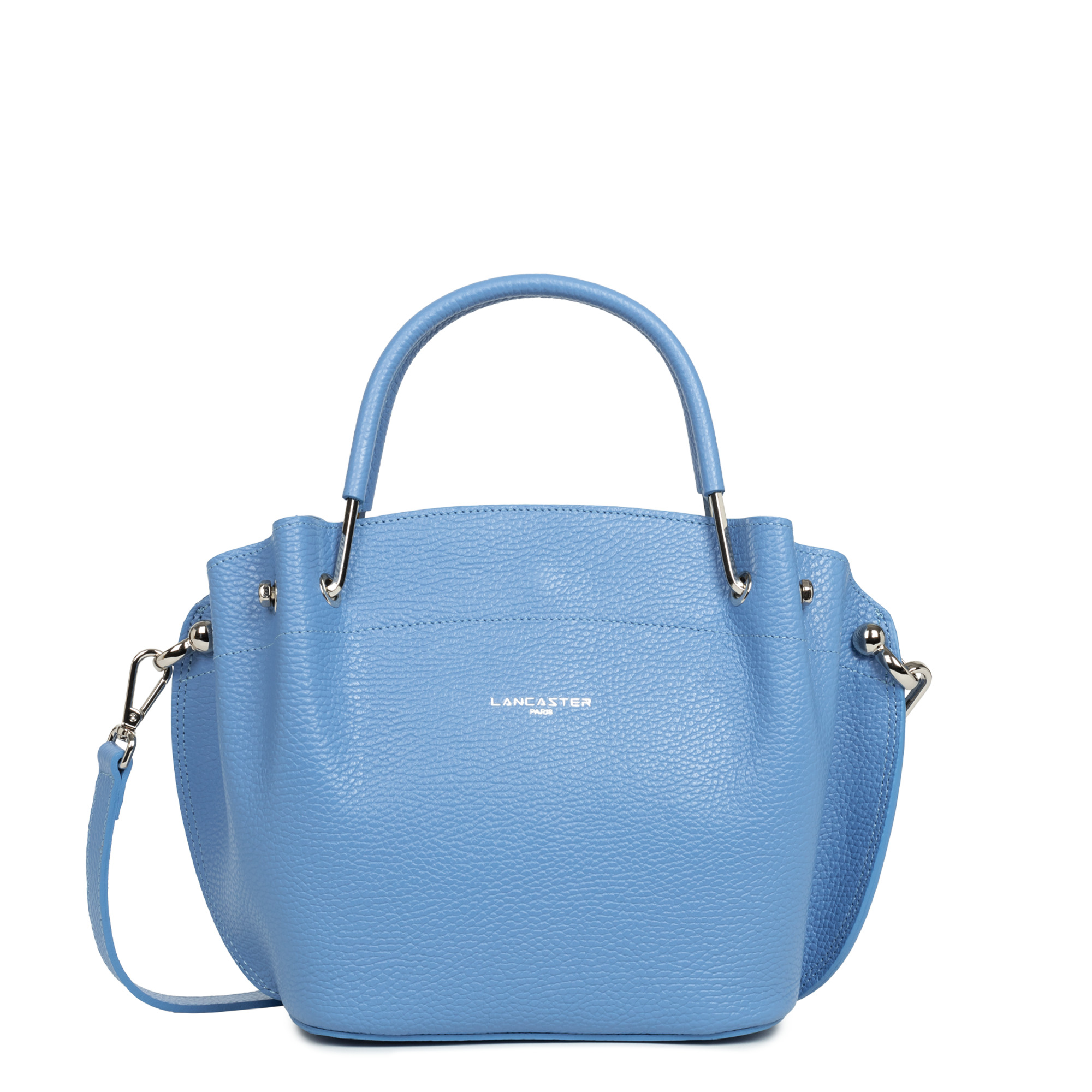 Sac à main zippé foulonne double