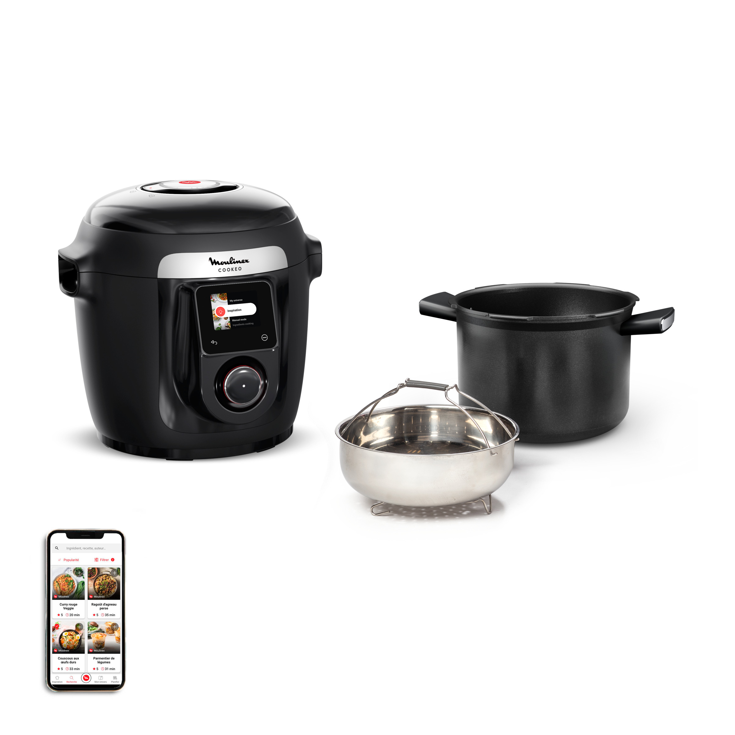 Cookeo Wifi 9-en-1 Noir