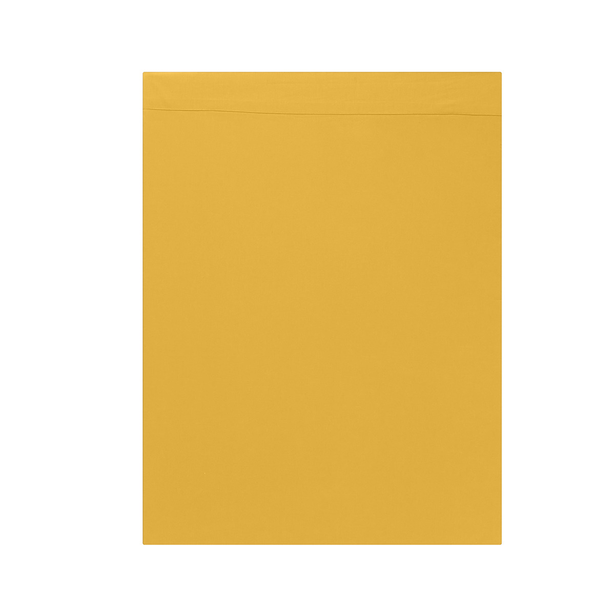 Drap plat Studio Coton Jaune