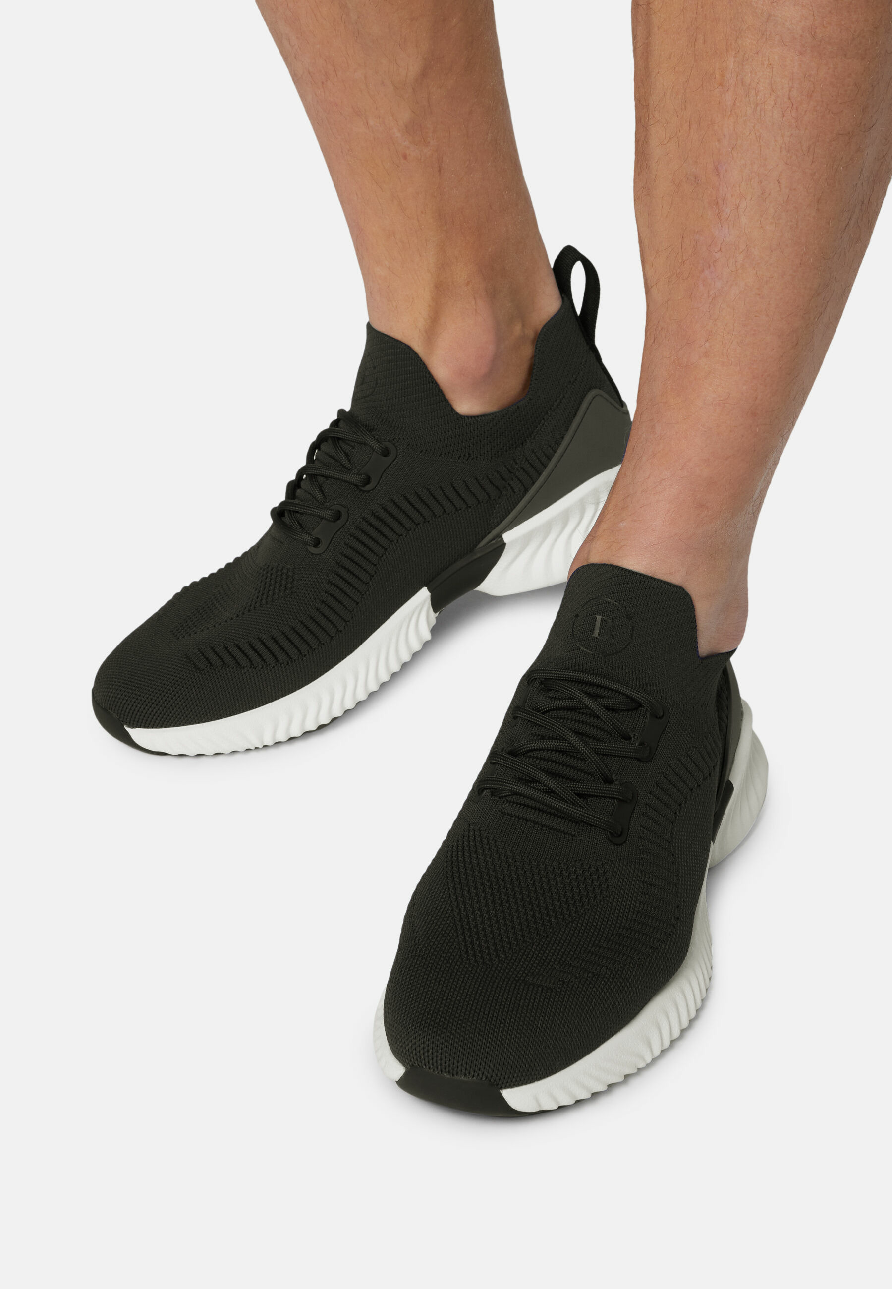 Sneakers Willow Noires En Fil Recyclé