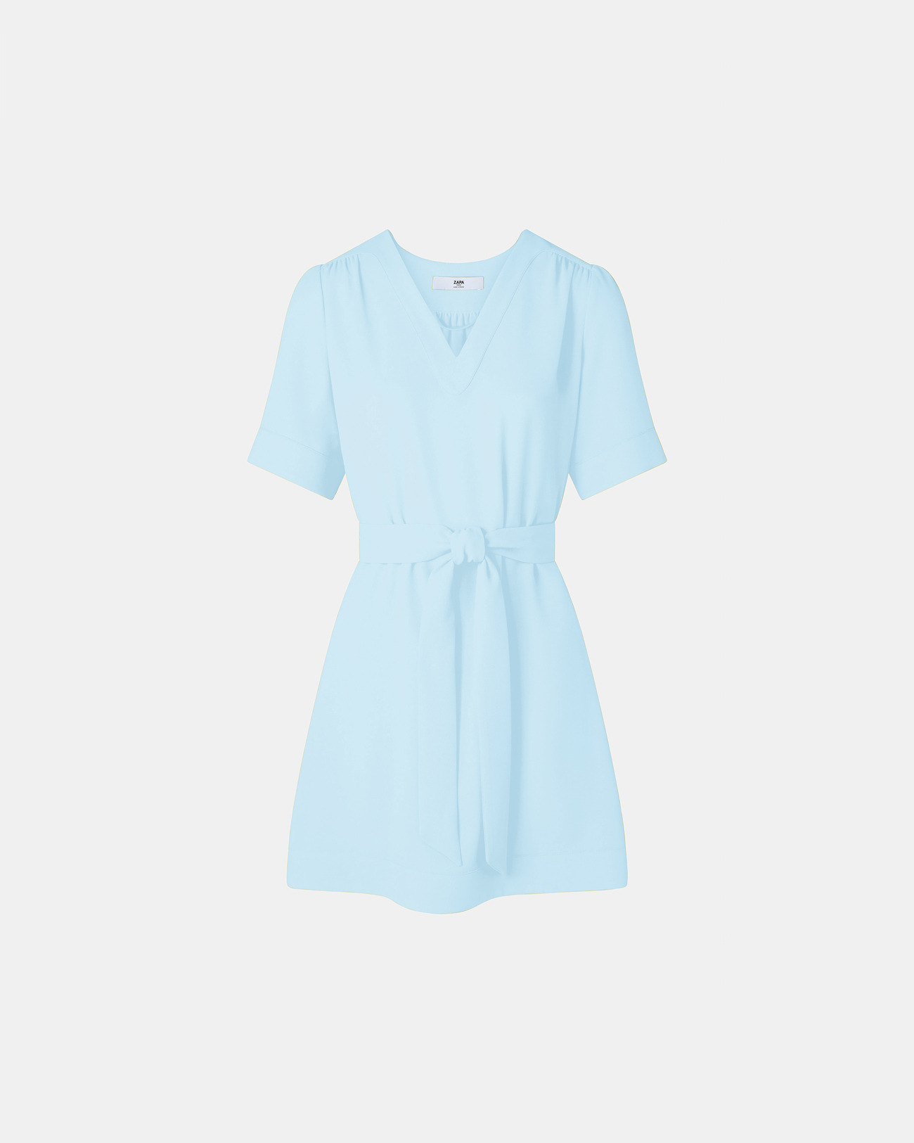 Robe Retie Bleu Ciel