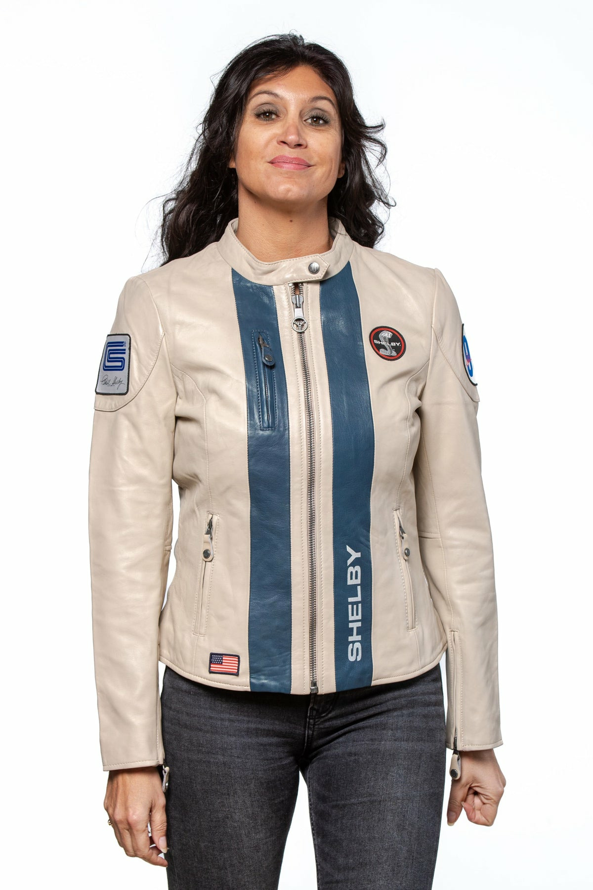 Blouson Shelby Femme Ecru