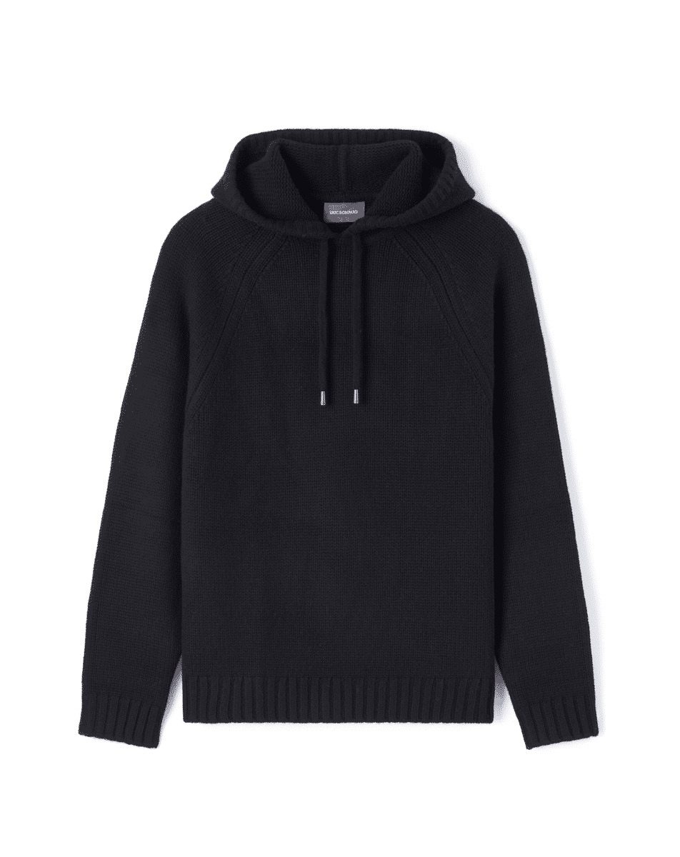 Hoodie ample emmanchures raglan - Homme - NOIR