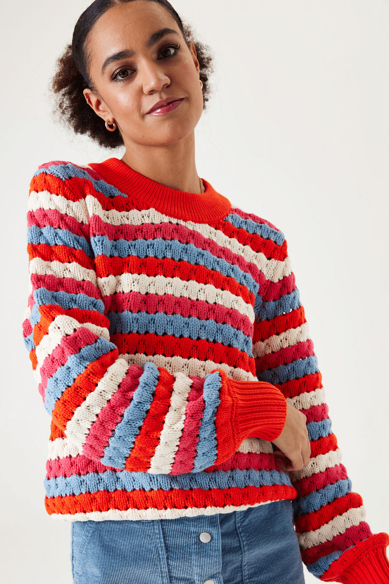 Women Sweater Orange