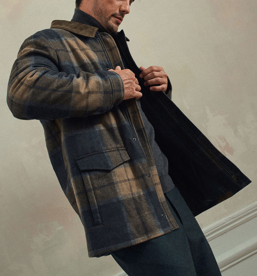 Manteau Harper Marron