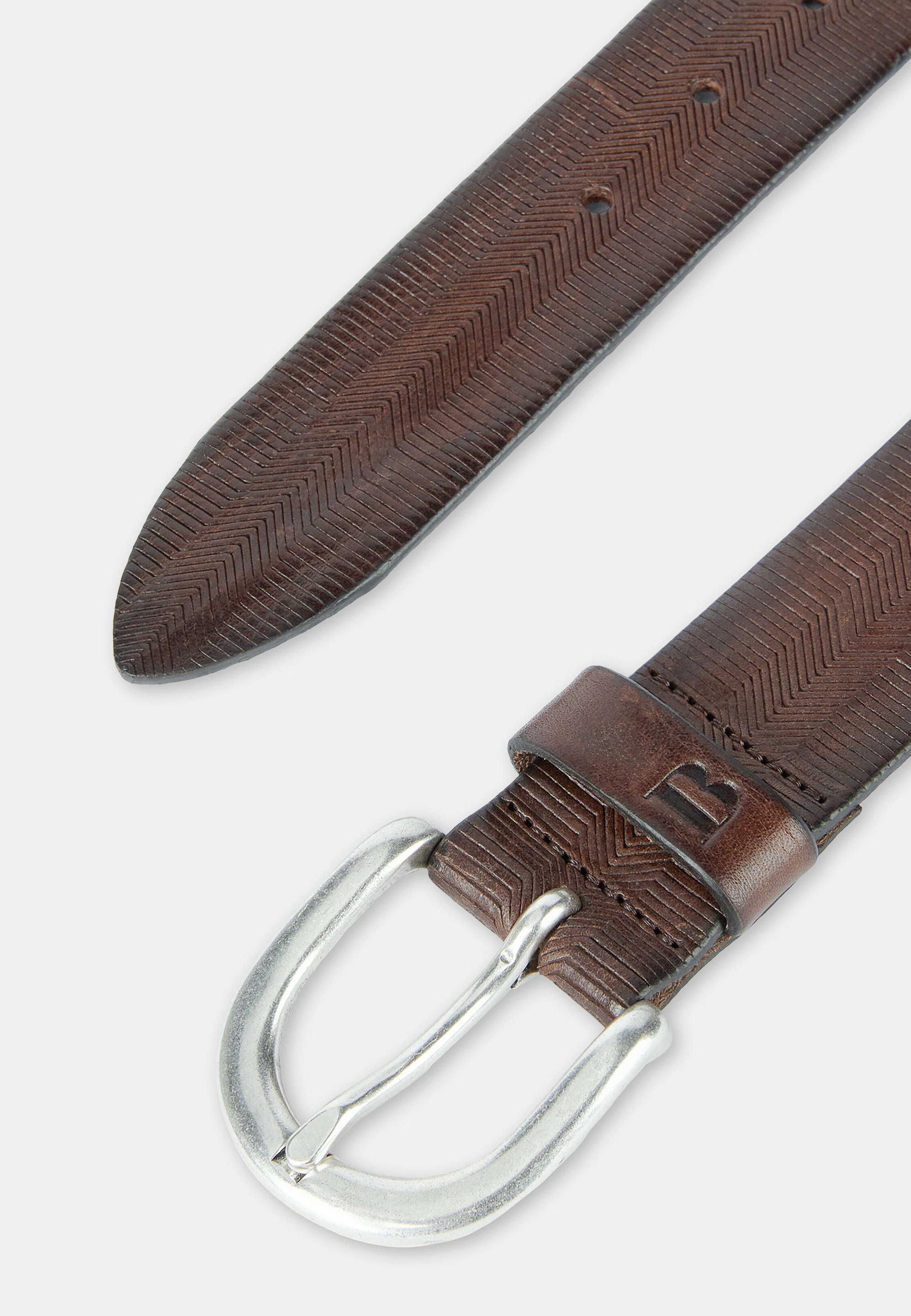 Ceinture Imprimée En Cuir
