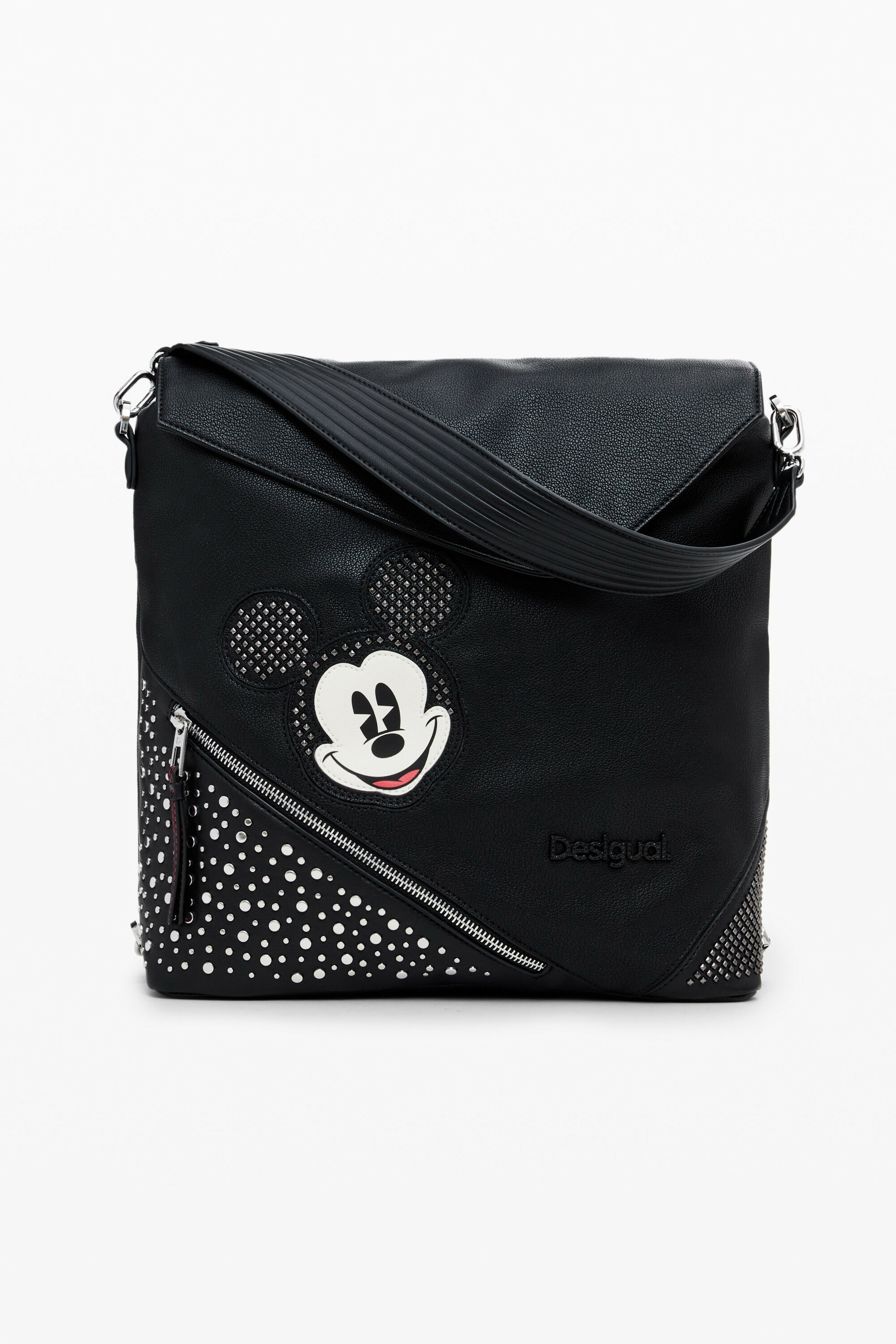 SAC A DOS MICKEY STUDSTYLE JERSEYMAX PU BLACK