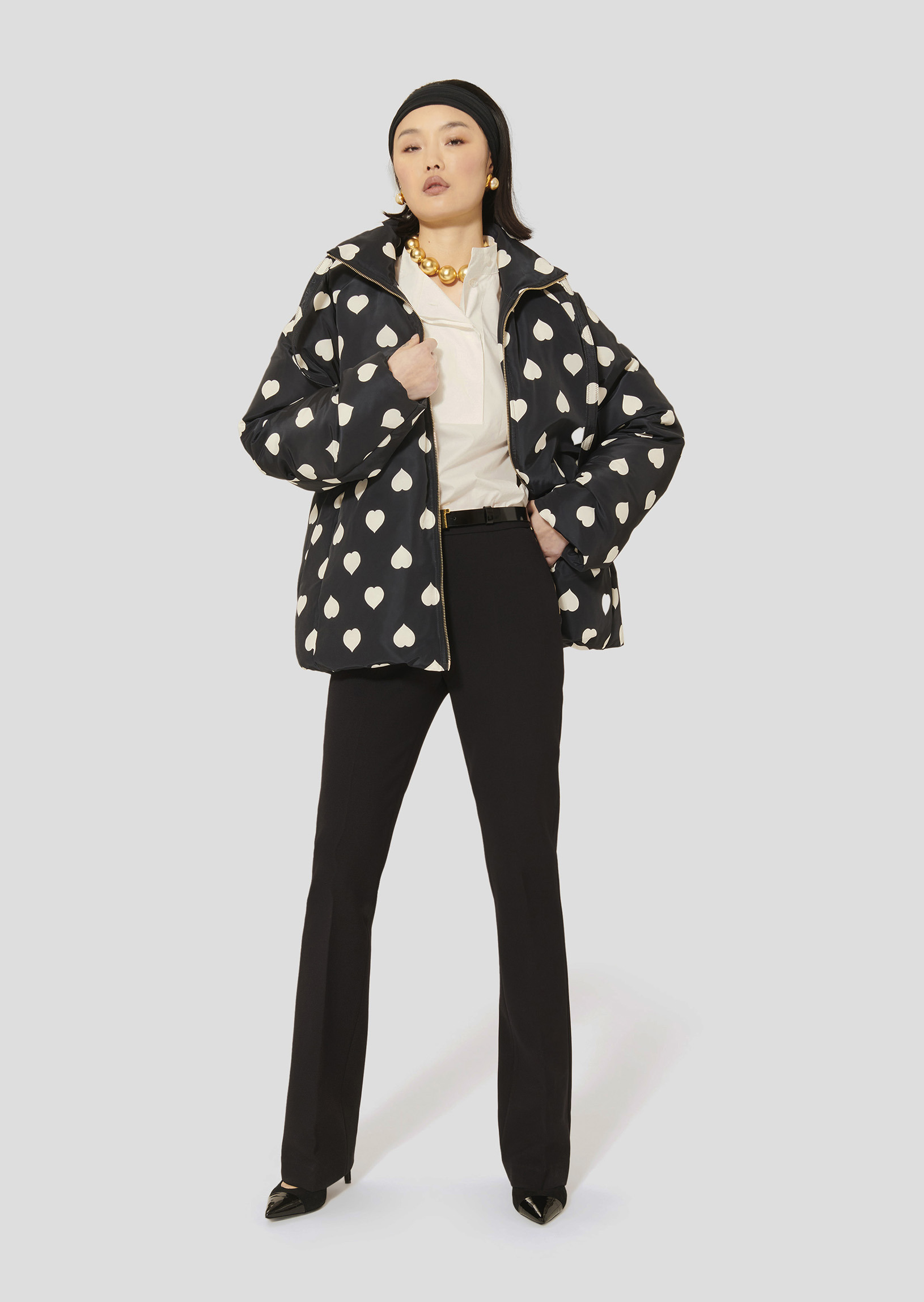 Doudoune Dune-Charcoal en Polyester