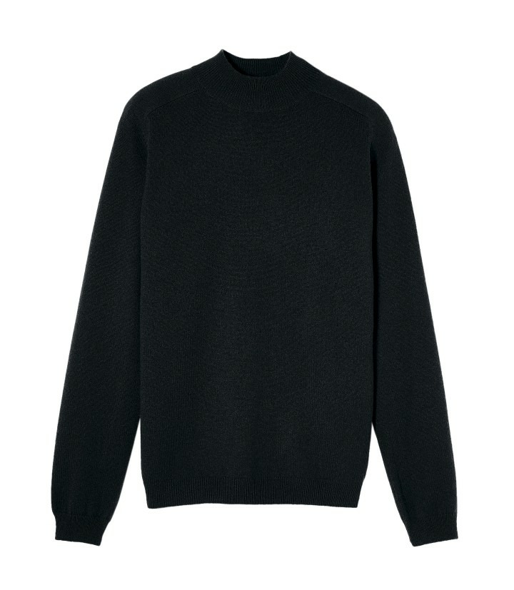 Col montant - Homme - NOIR