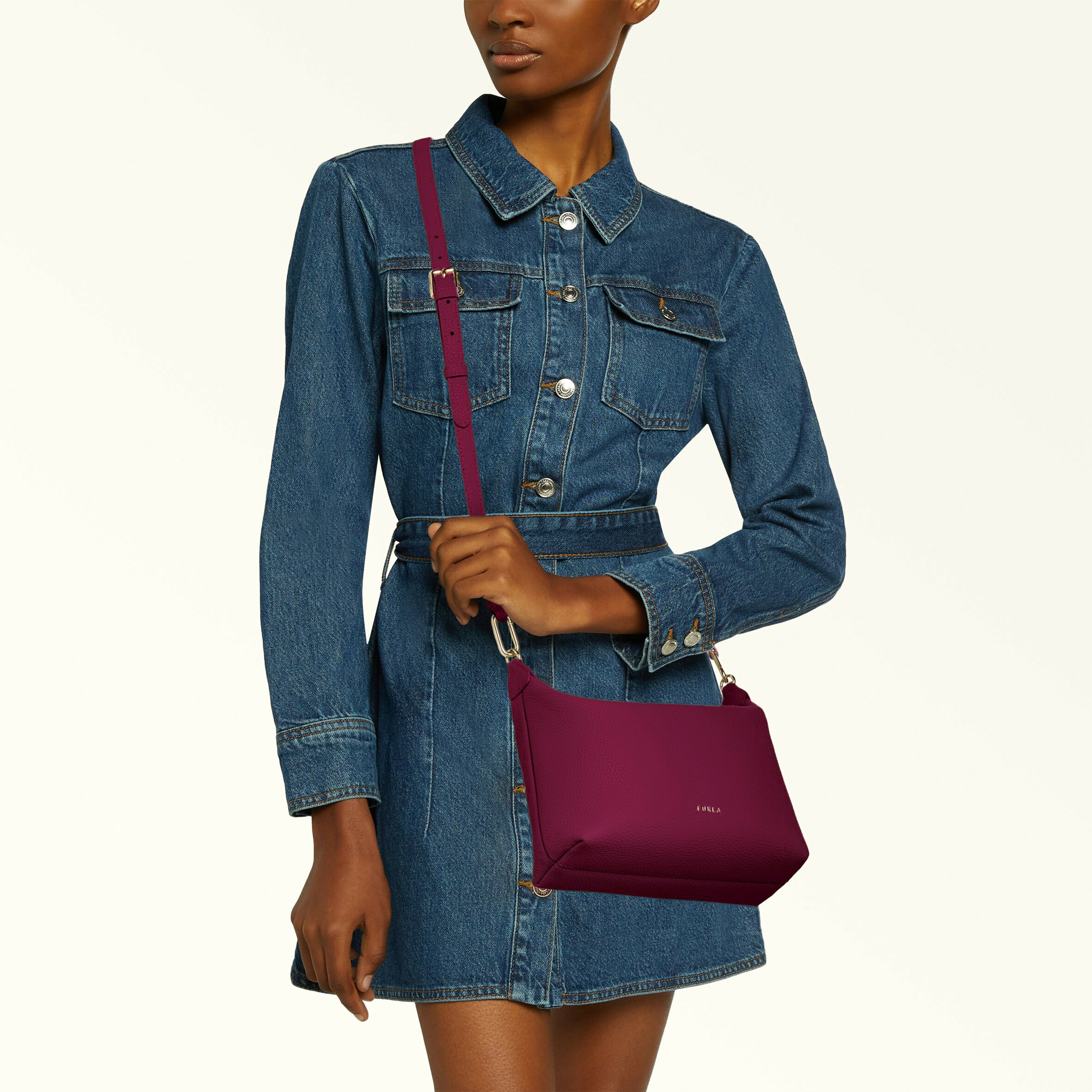 TEIA L CROSSBODY - VITELLO KERIA