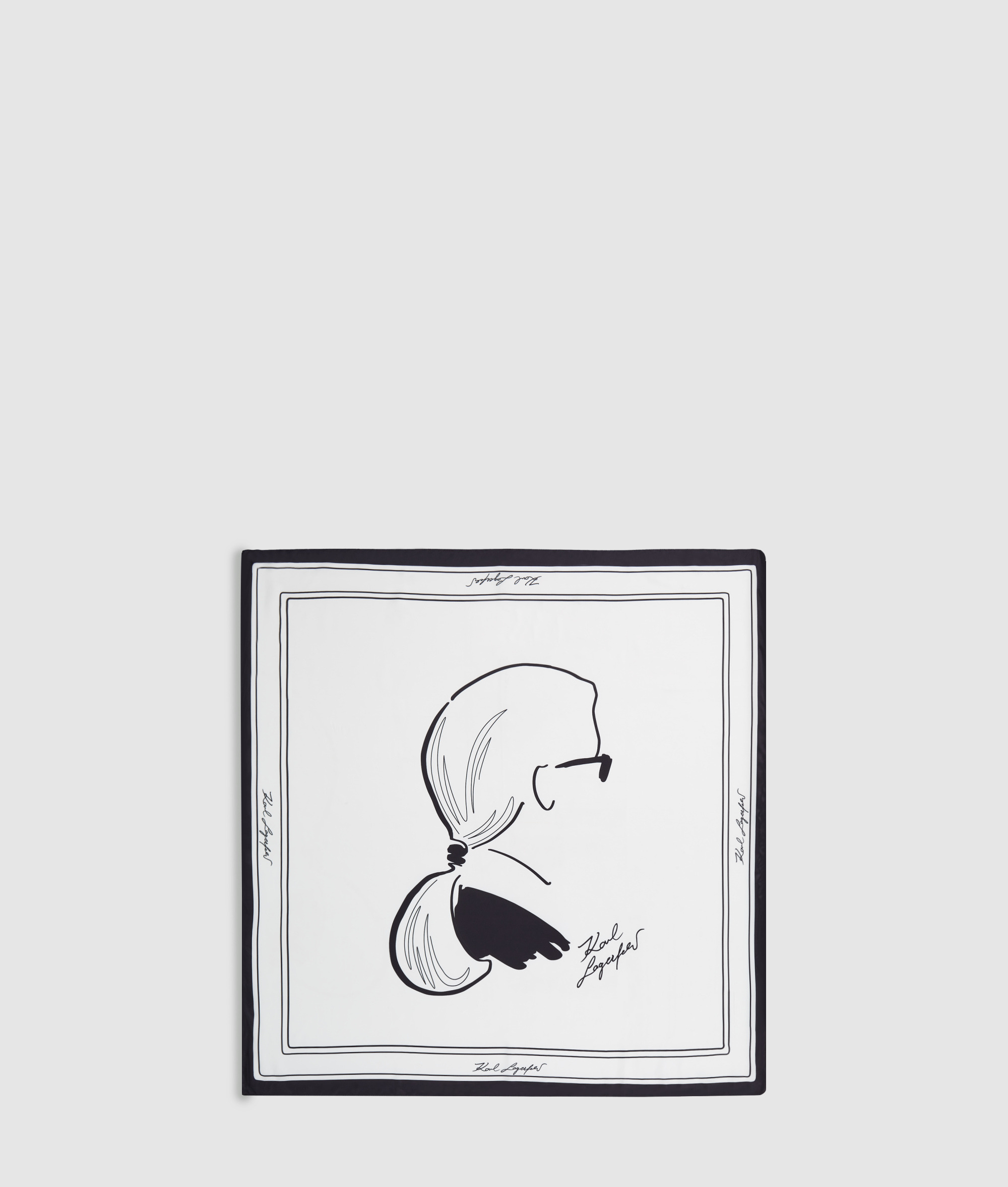 K/SKETCH CAMEO SCARF