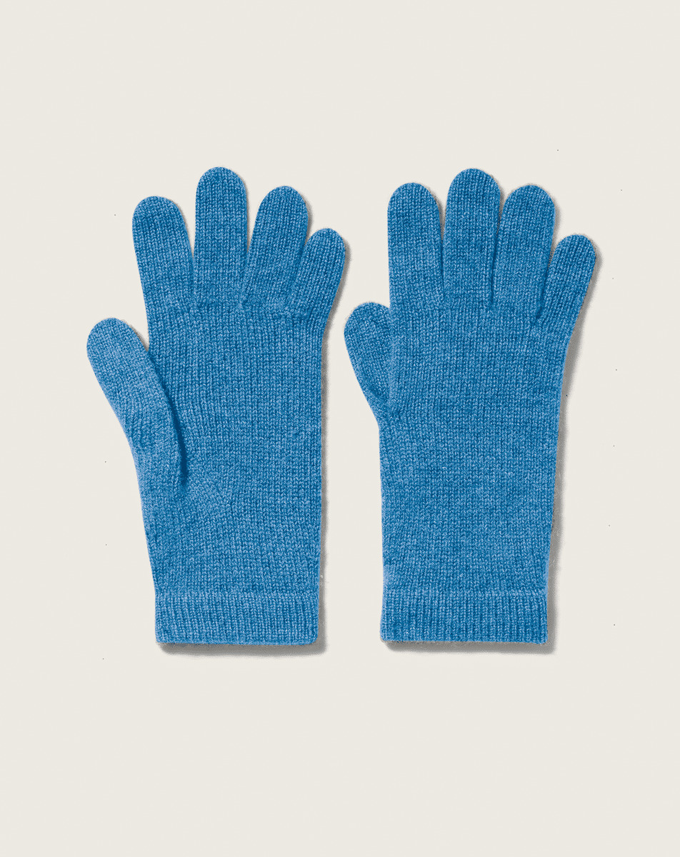 Gants femme - Accessoire - BLEU ECOSSE