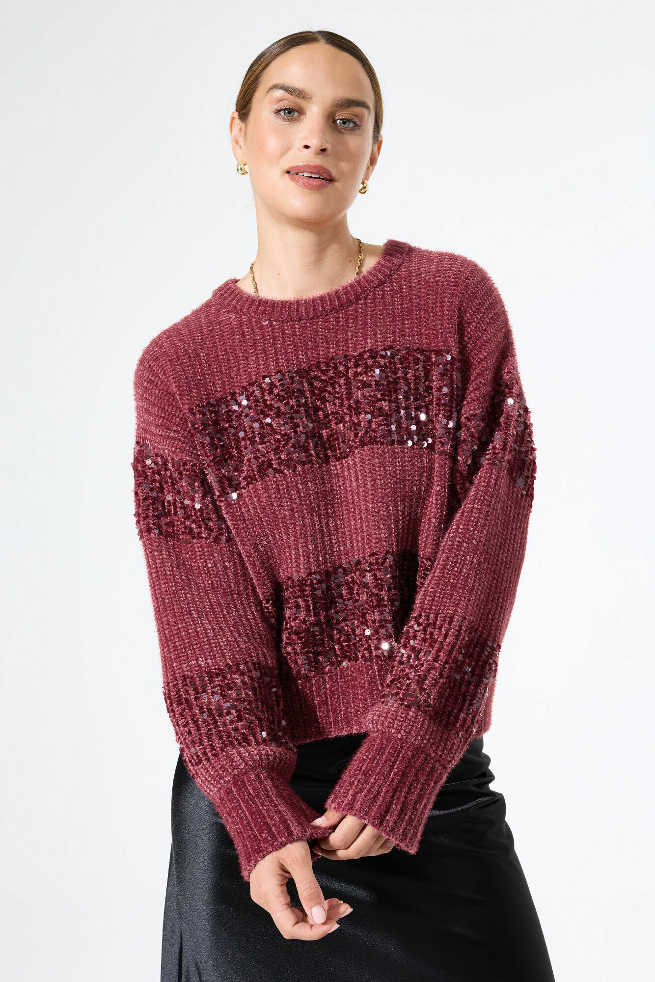 Women Sweater Red