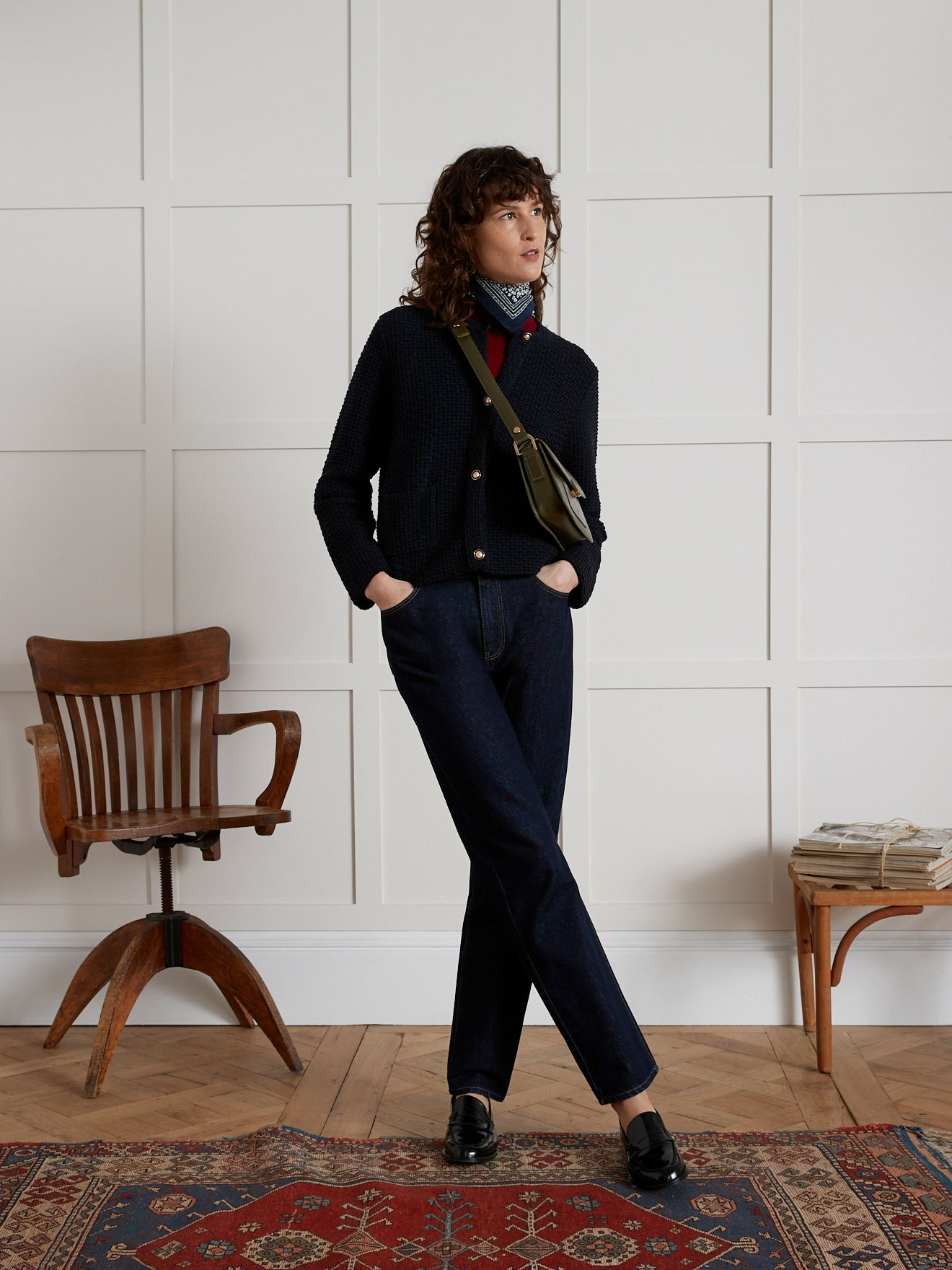 CARDIGAN VESTE TEXTURE