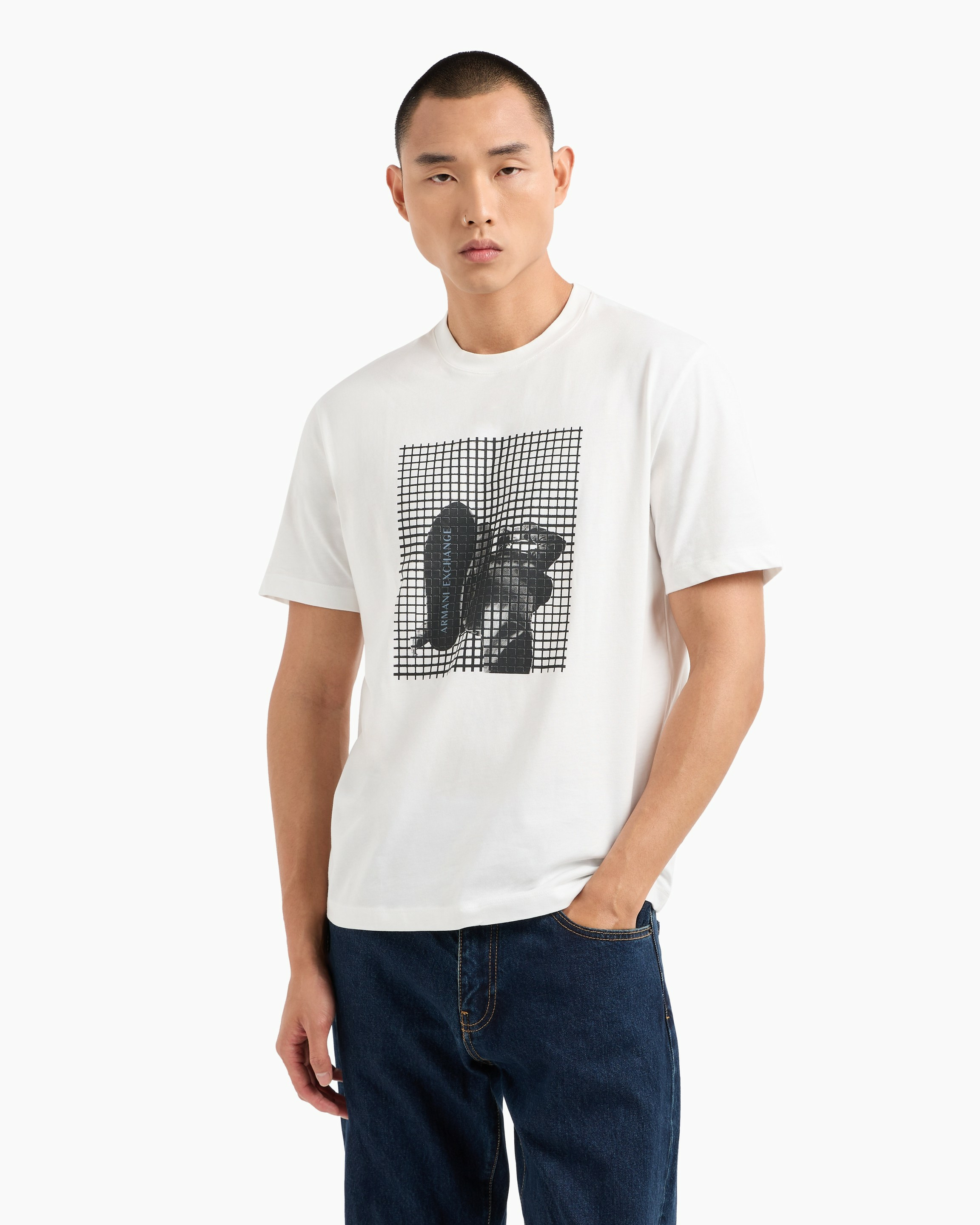 T-shirt - blanc cassé