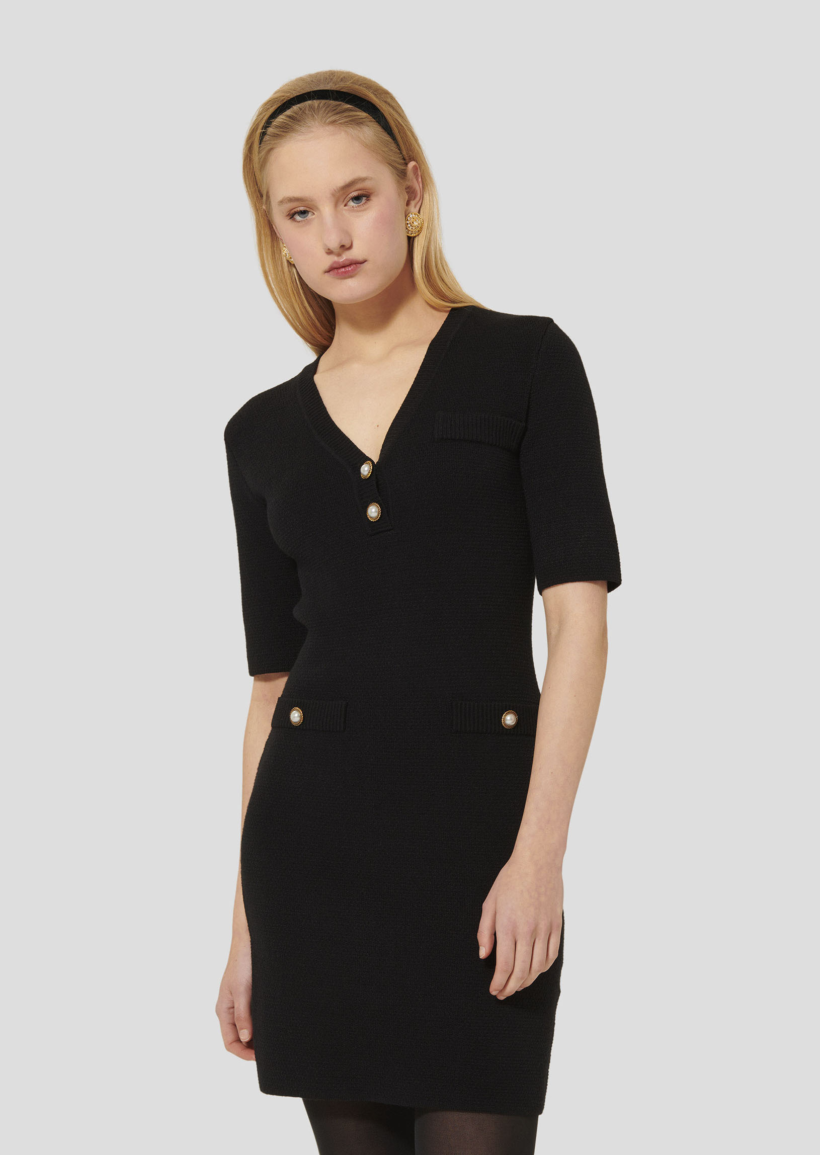 Robe Ruthie-Charcoal en Viscose