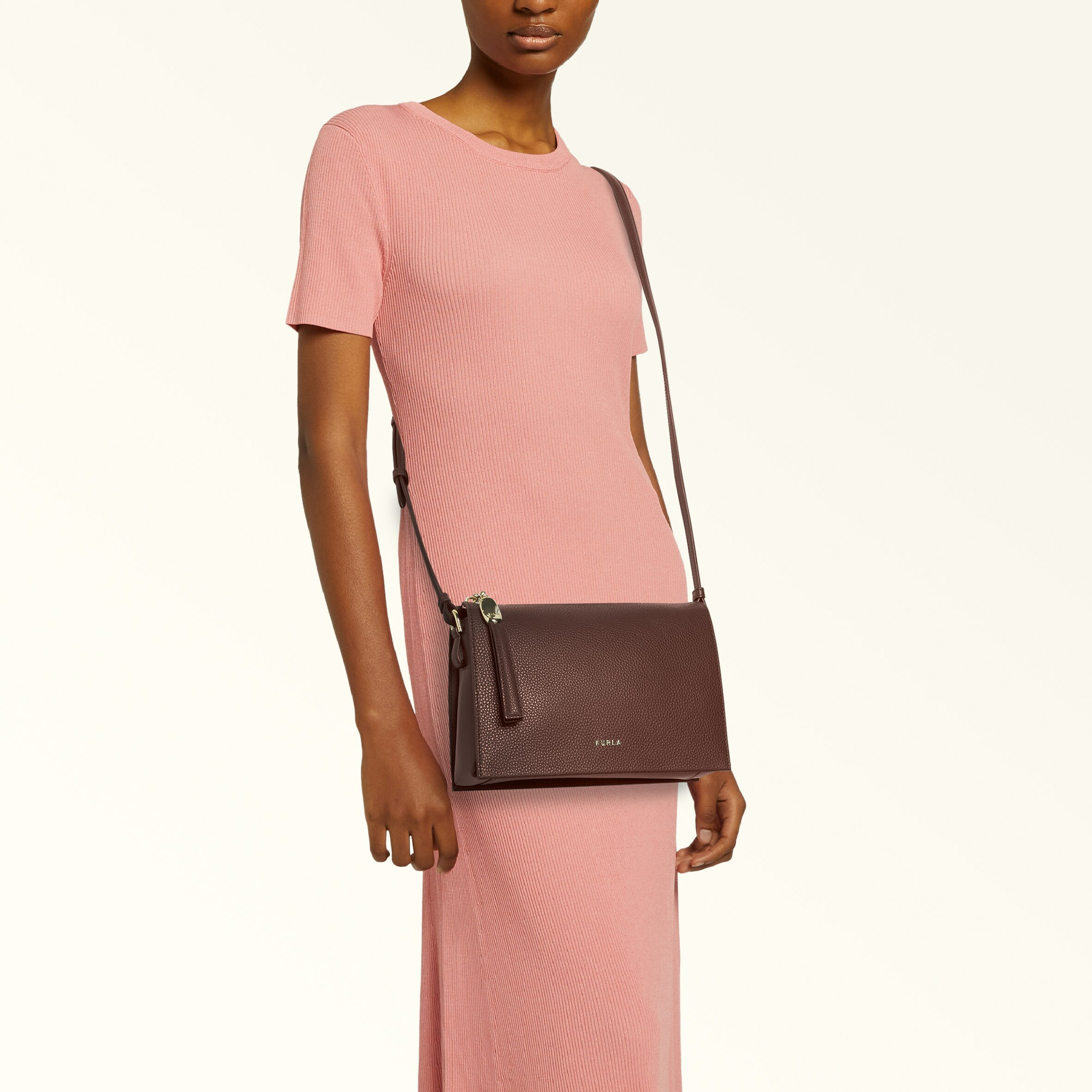 OFELIA M CROSSBODY W/ZIP - VITELLO KERIA+VITELLO SIDNEY