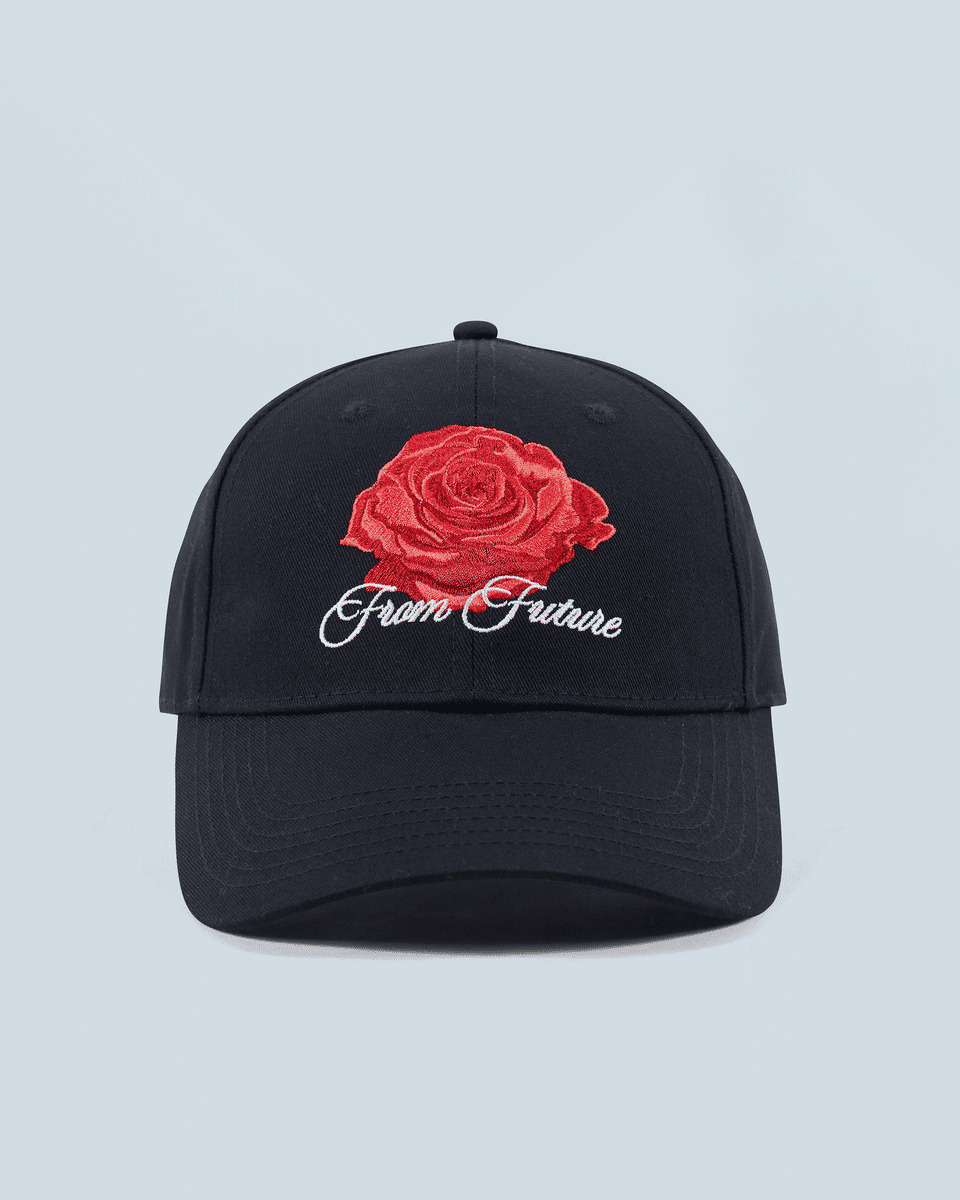 Casquette à Visière Courbée Rose