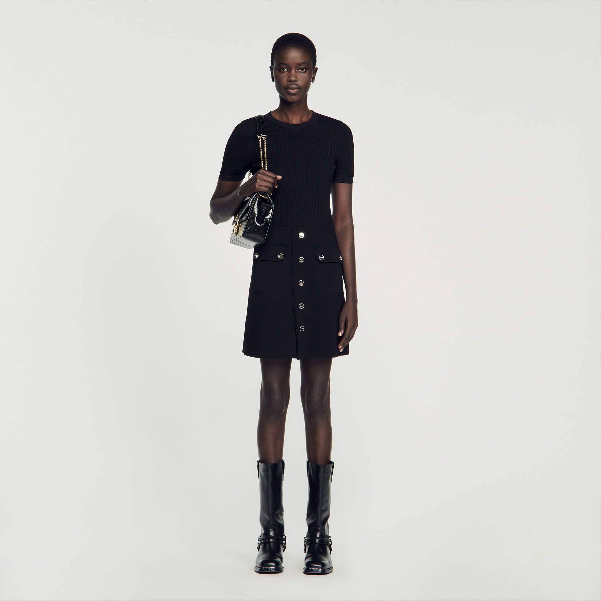Robe en maille