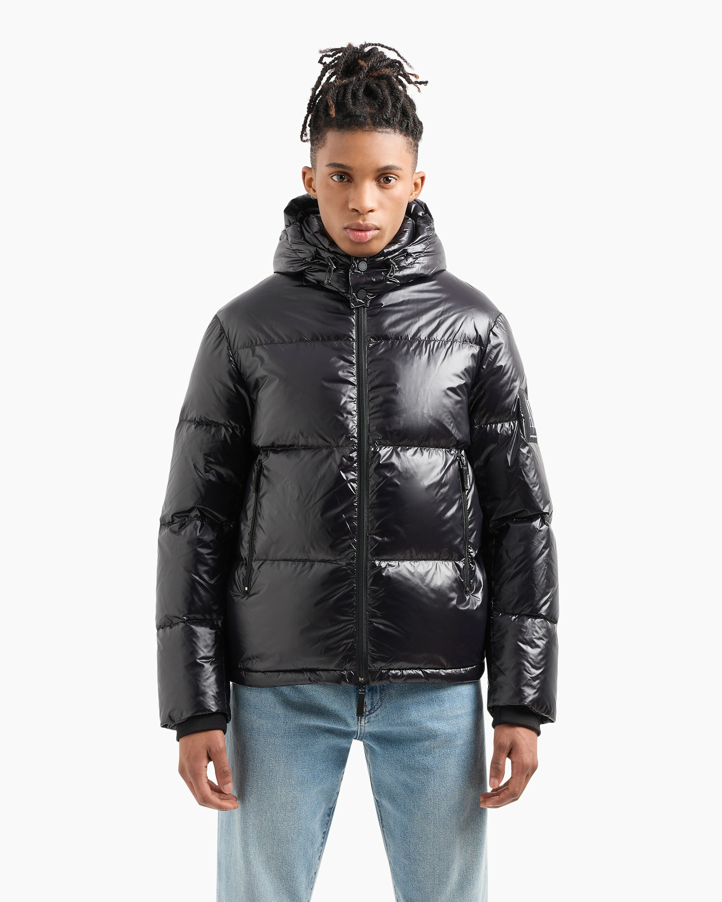 Giacca piumino-noir