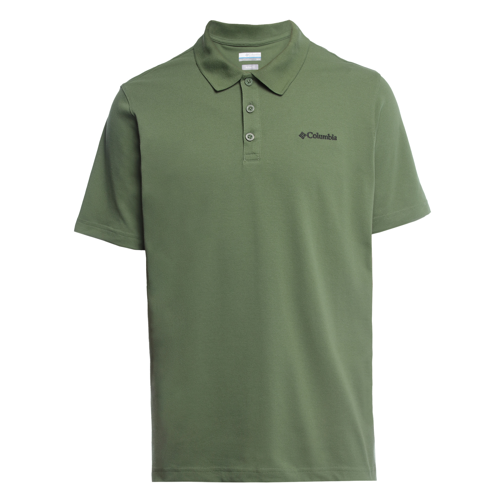 Wingard II Solid Pique Polo Vert