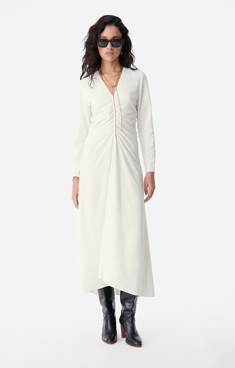 Robe Biba En Viscose et Lin
