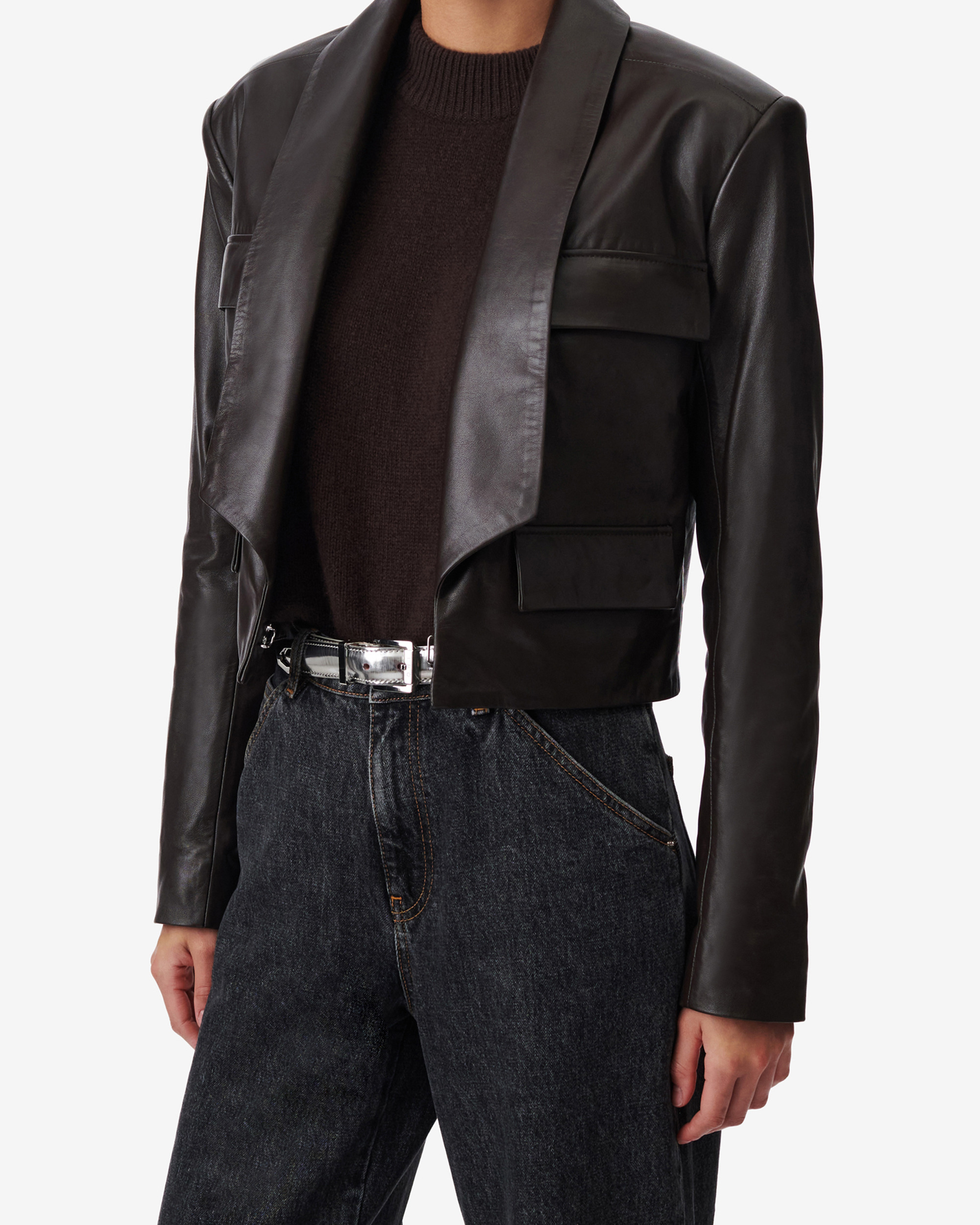 Veste En Cuir Cybele