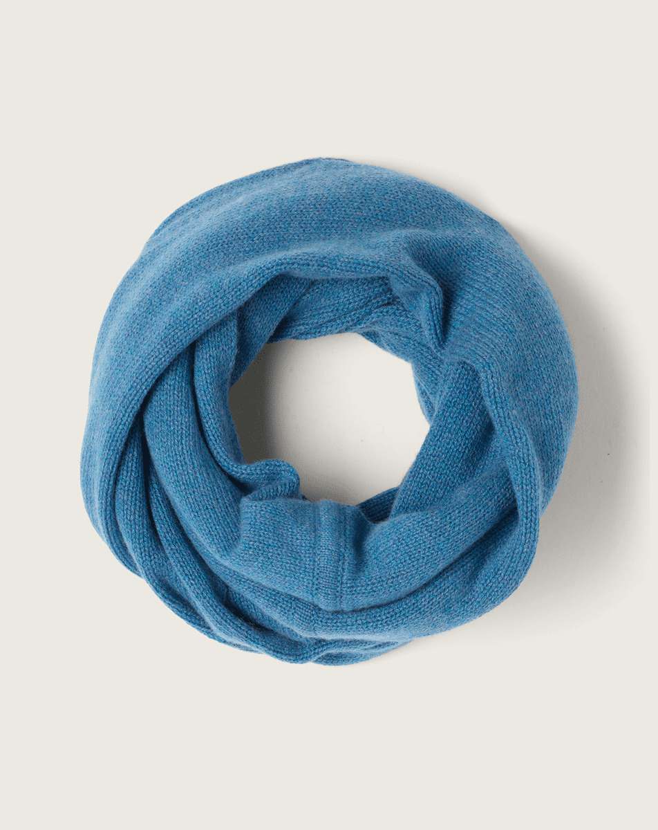 Tour de cou 4 fils - Accessoire - BLEU ECOSSE