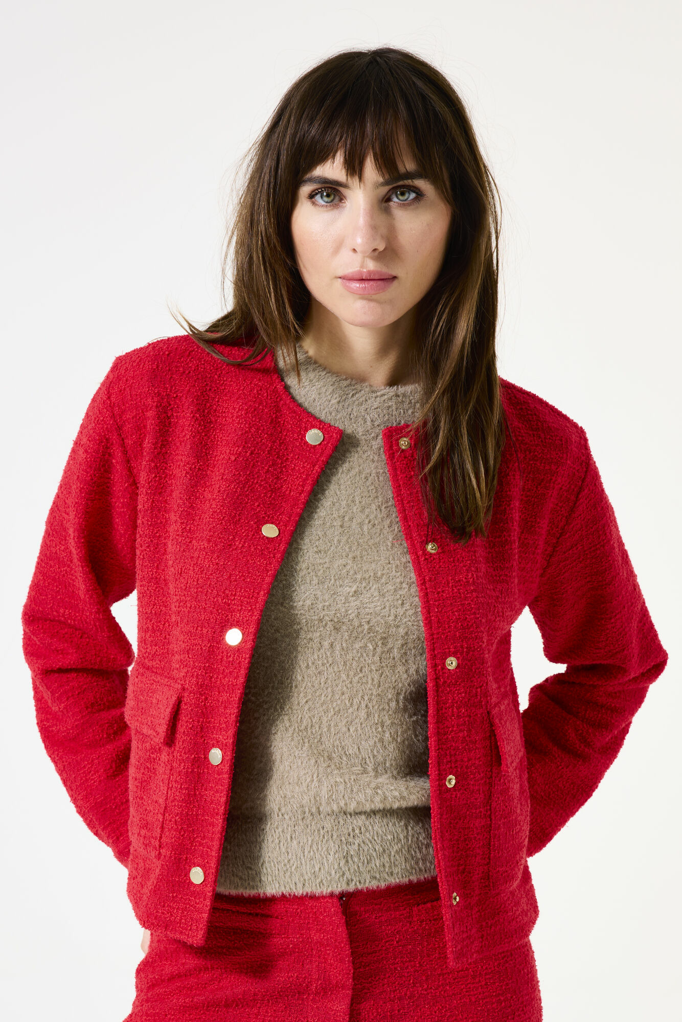 Women Jacket Red