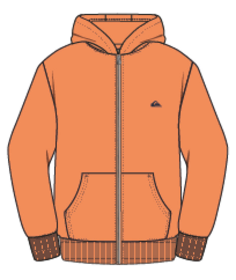 BASIC HOOD ZIP YOUTH