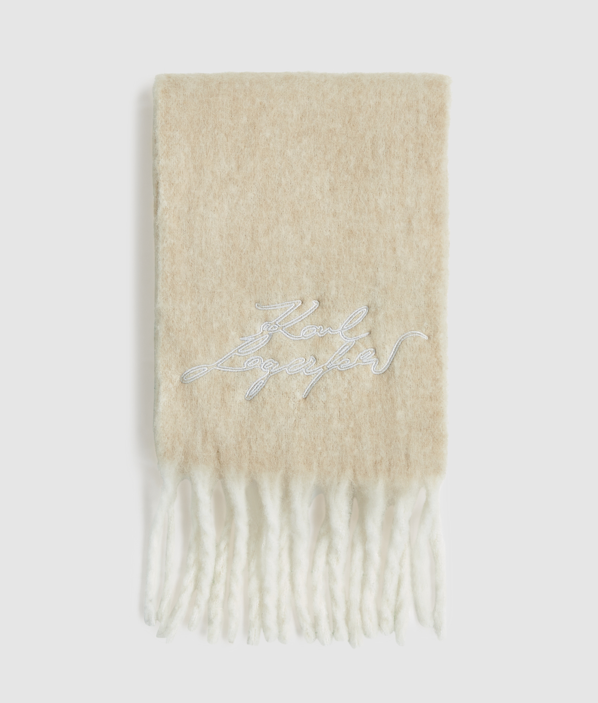 K/KONTRAST KNIT SCARF