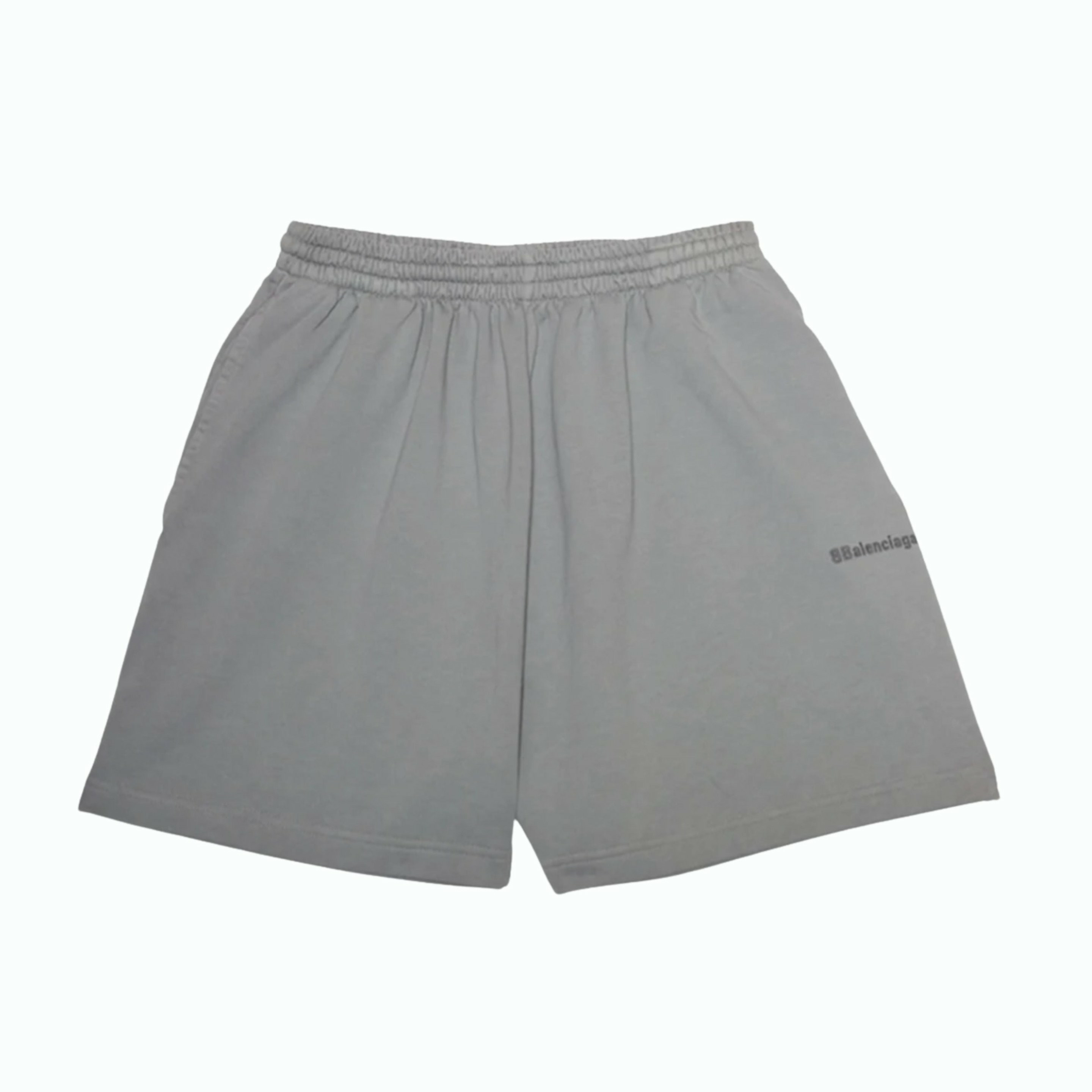 Balenciaga Short BB Logo Gris