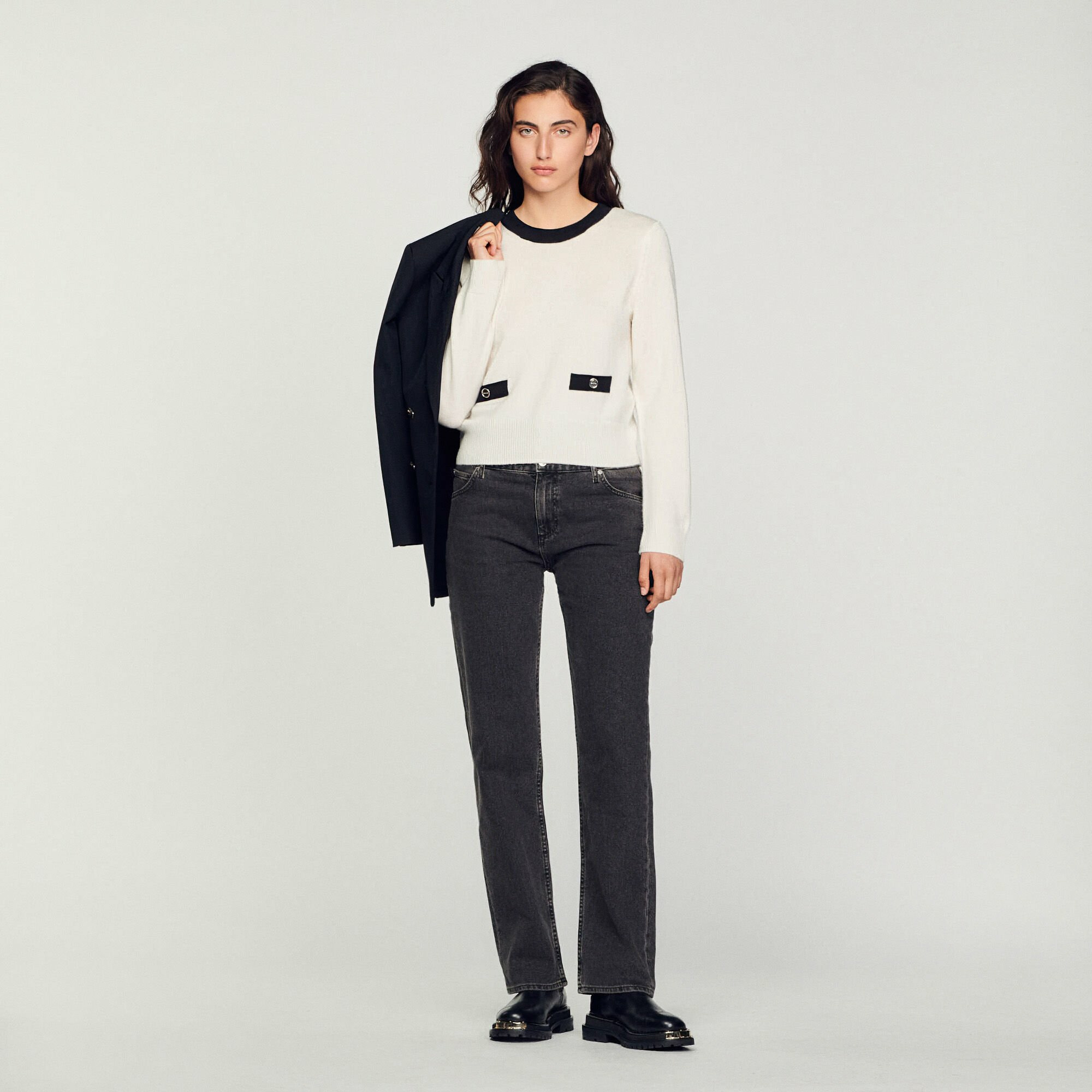 Pull en maille fine