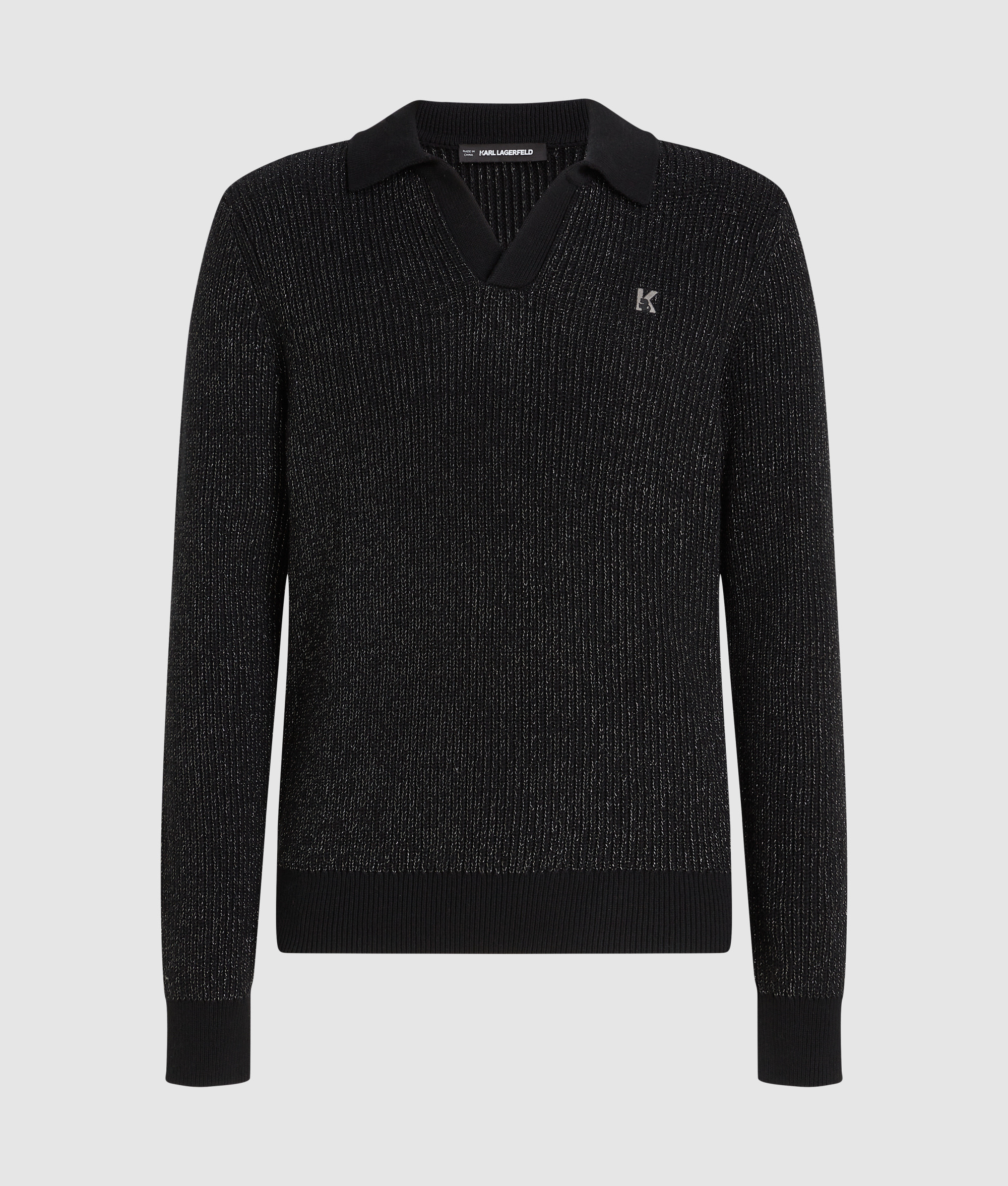 METALLIC SWEATER