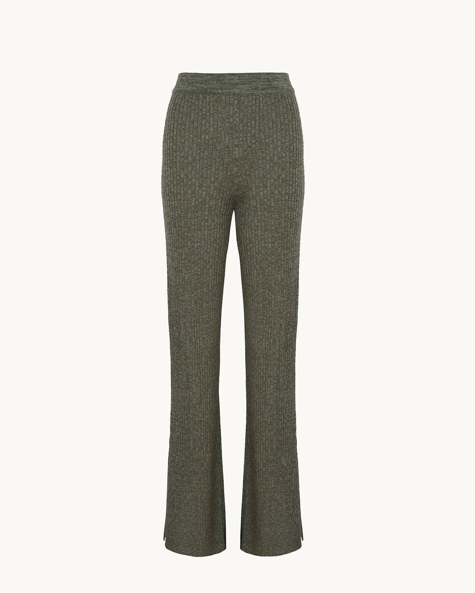 Pantalon Hadja kaki clair