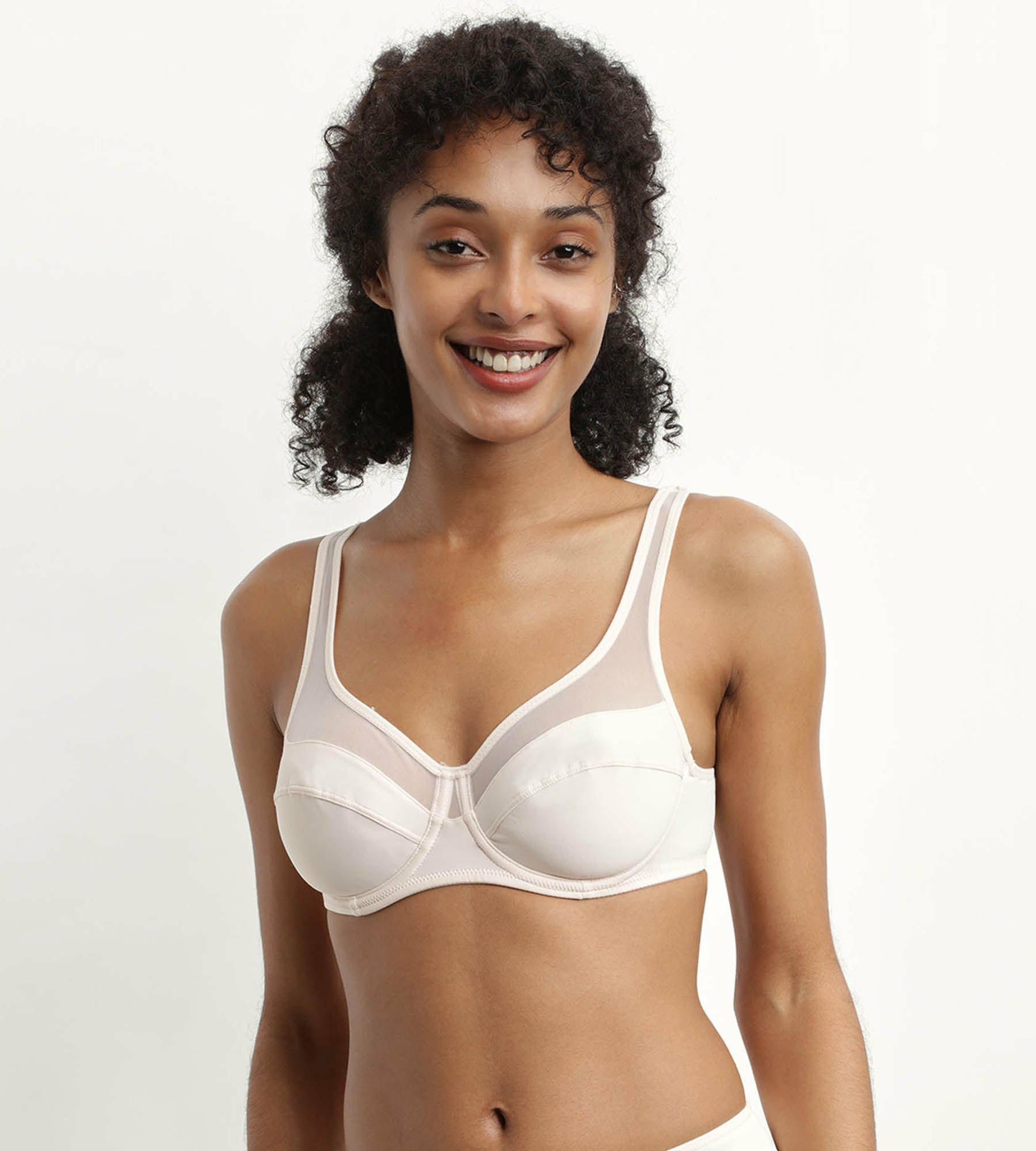 Soutien-gorge emboitant avec armatures Rose Ballerine Generous Dim
