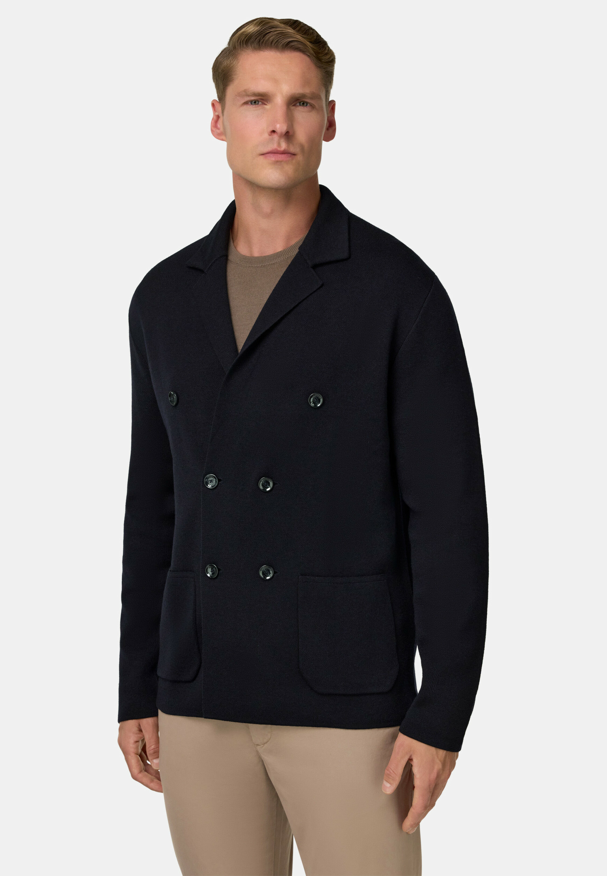 Veste Croisée En Maille