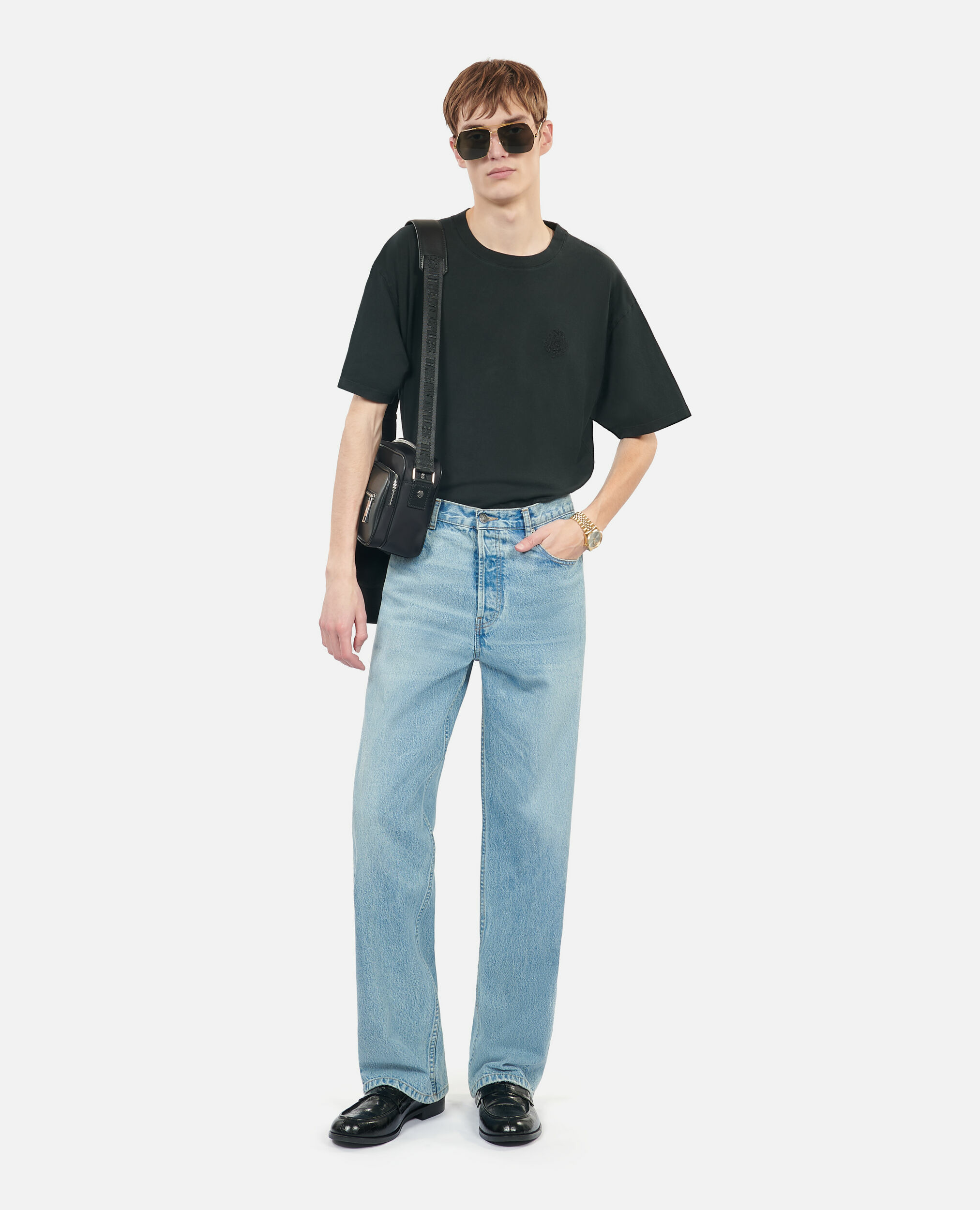 T-Shirt Noir Logo Homme